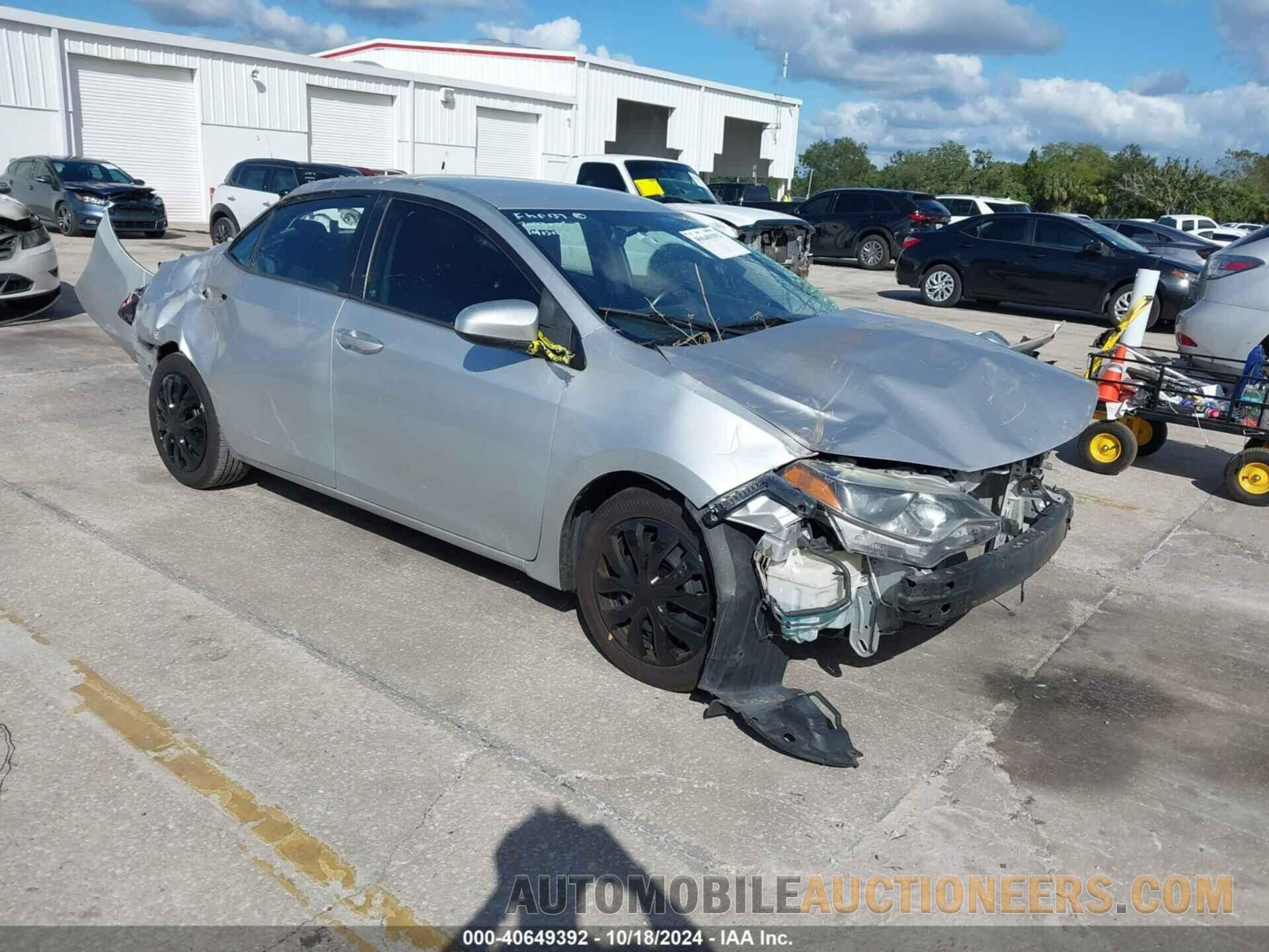 2T1BURHE6FC375777 TOYOTA COROLLA 2015