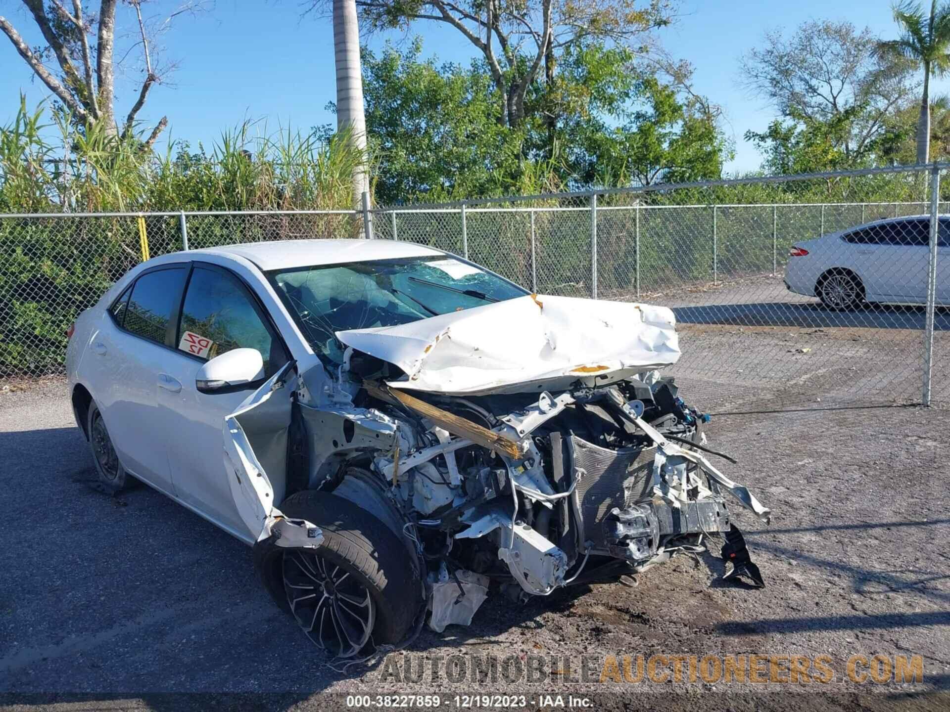 2T1BURHE6FC384155 TOYOTA COROLLA 2015