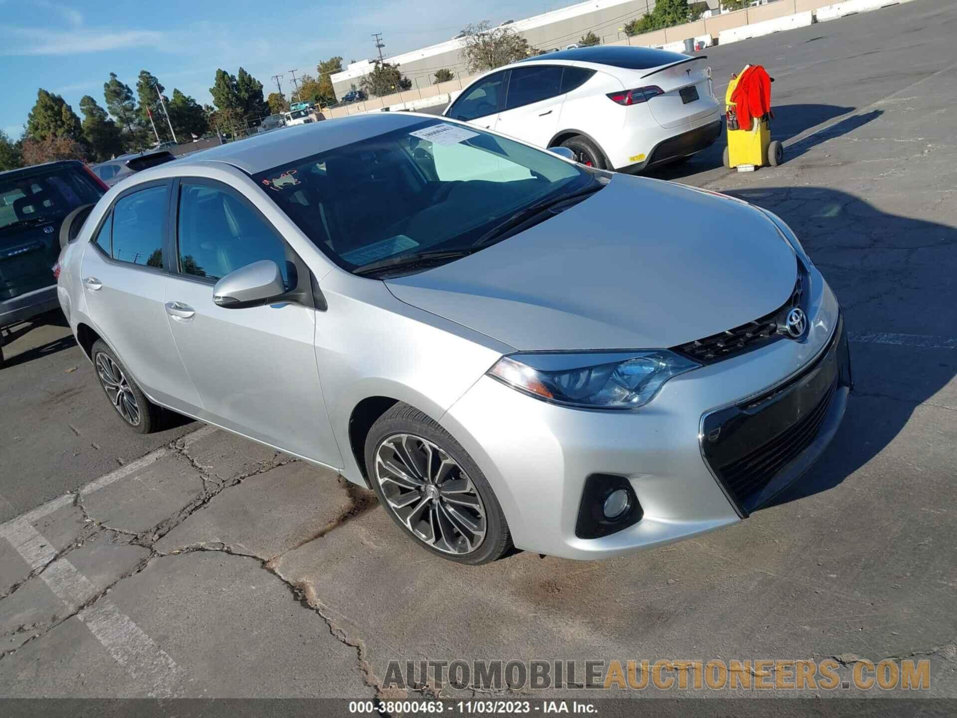 2T1BURHE6FC399626 TOYOTA COROLLA 2015