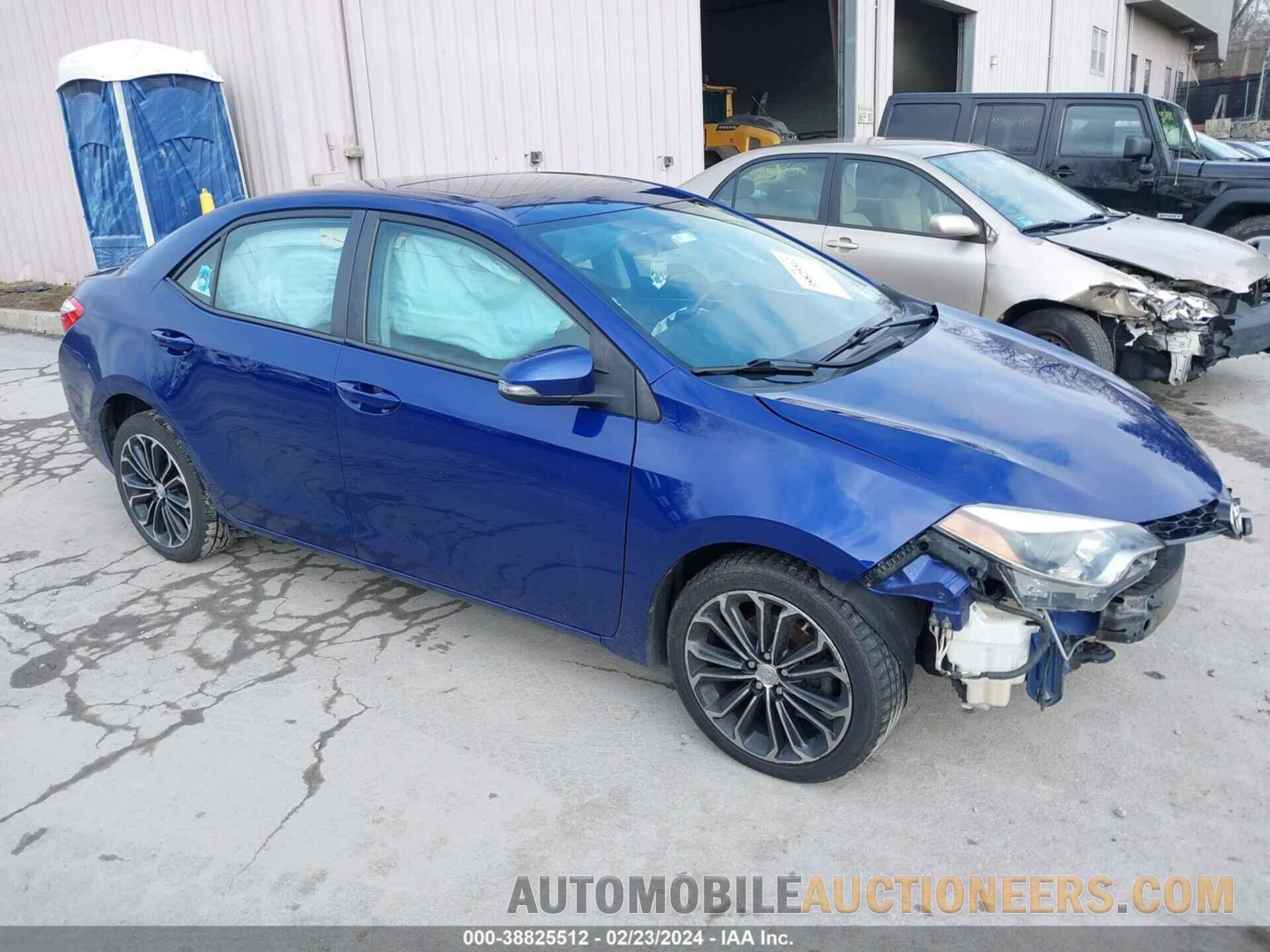 2T1BURHE6FC403853 TOYOTA COROLLA 2015