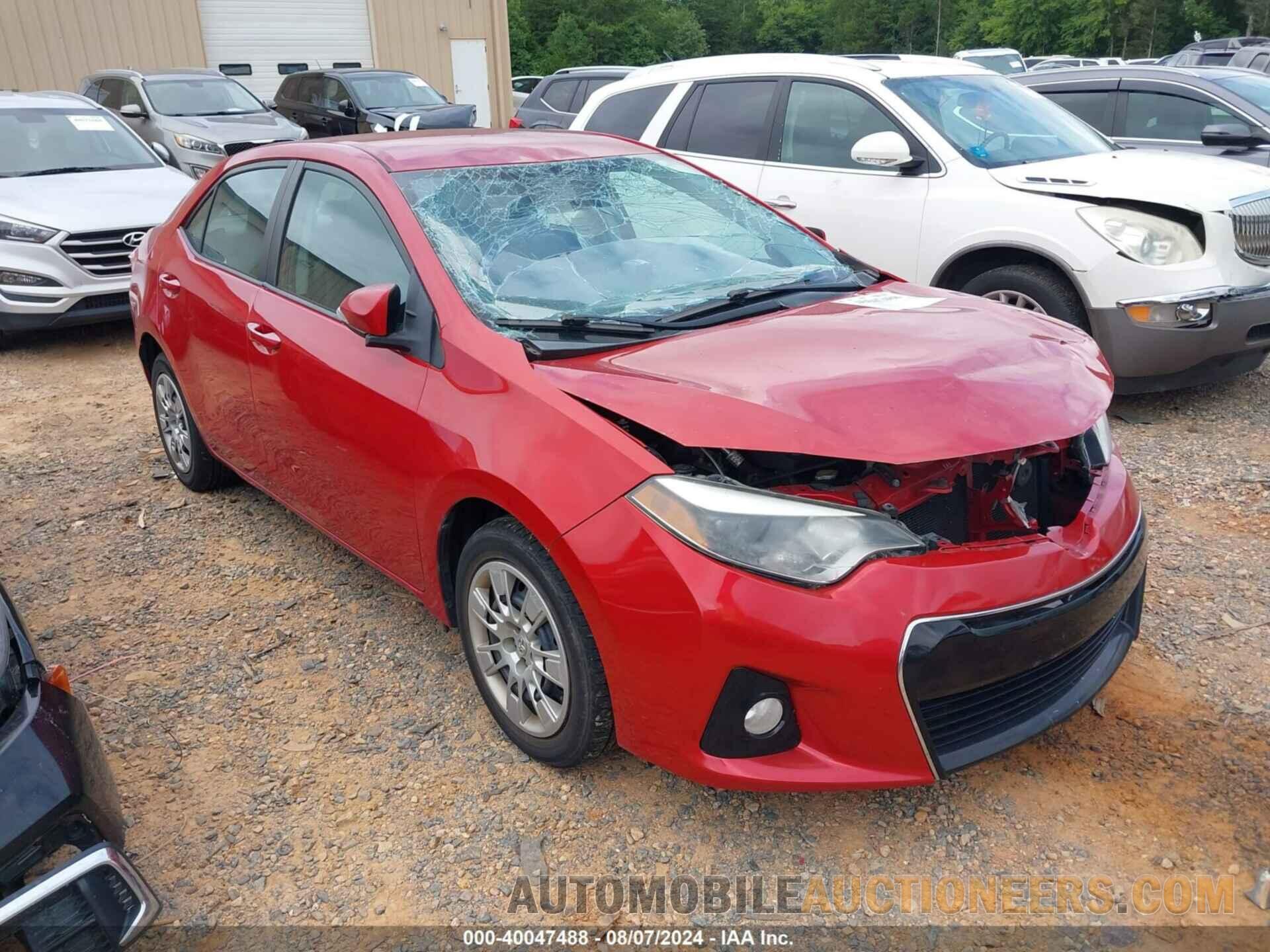 2T1BURHE6FC422838 TOYOTA COROLLA 2015