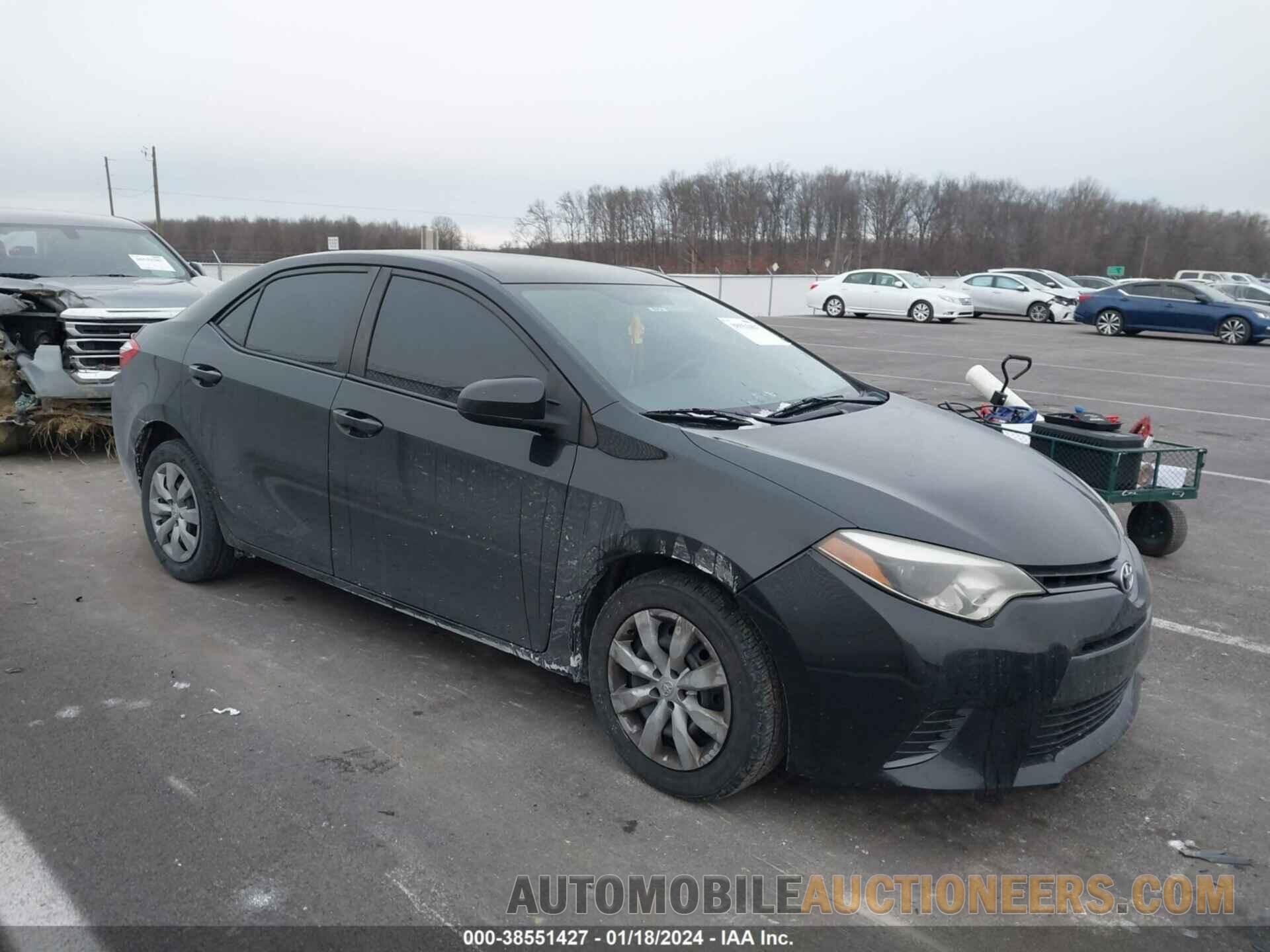 2T1BURHE6FC431684 TOYOTA COROLLA 2015