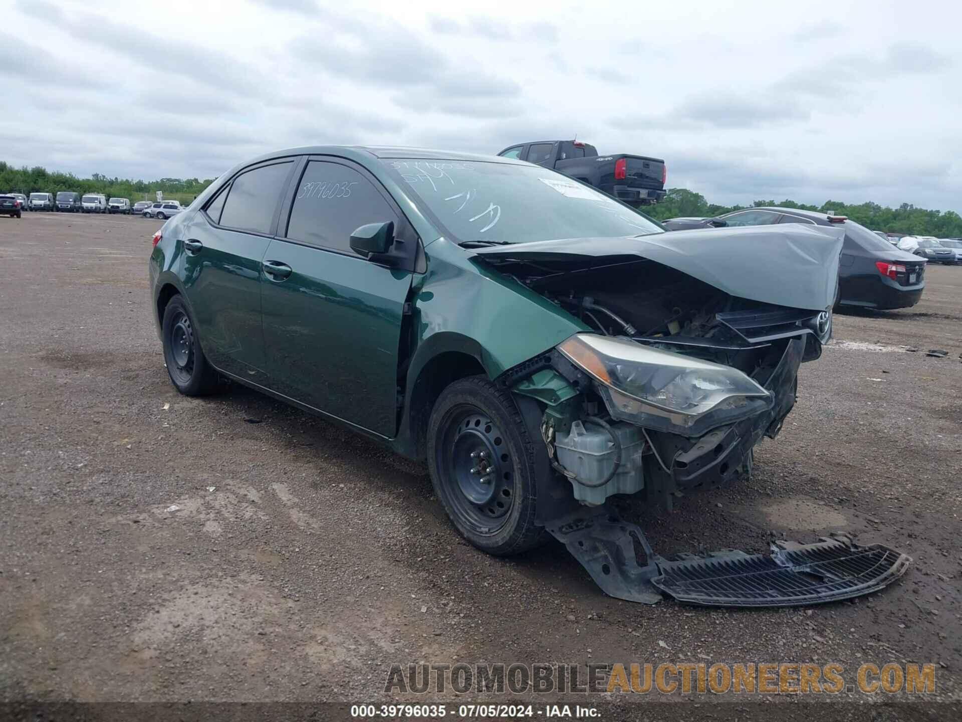 2T1BURHE6FC434777 TOYOTA COROLLA 2015