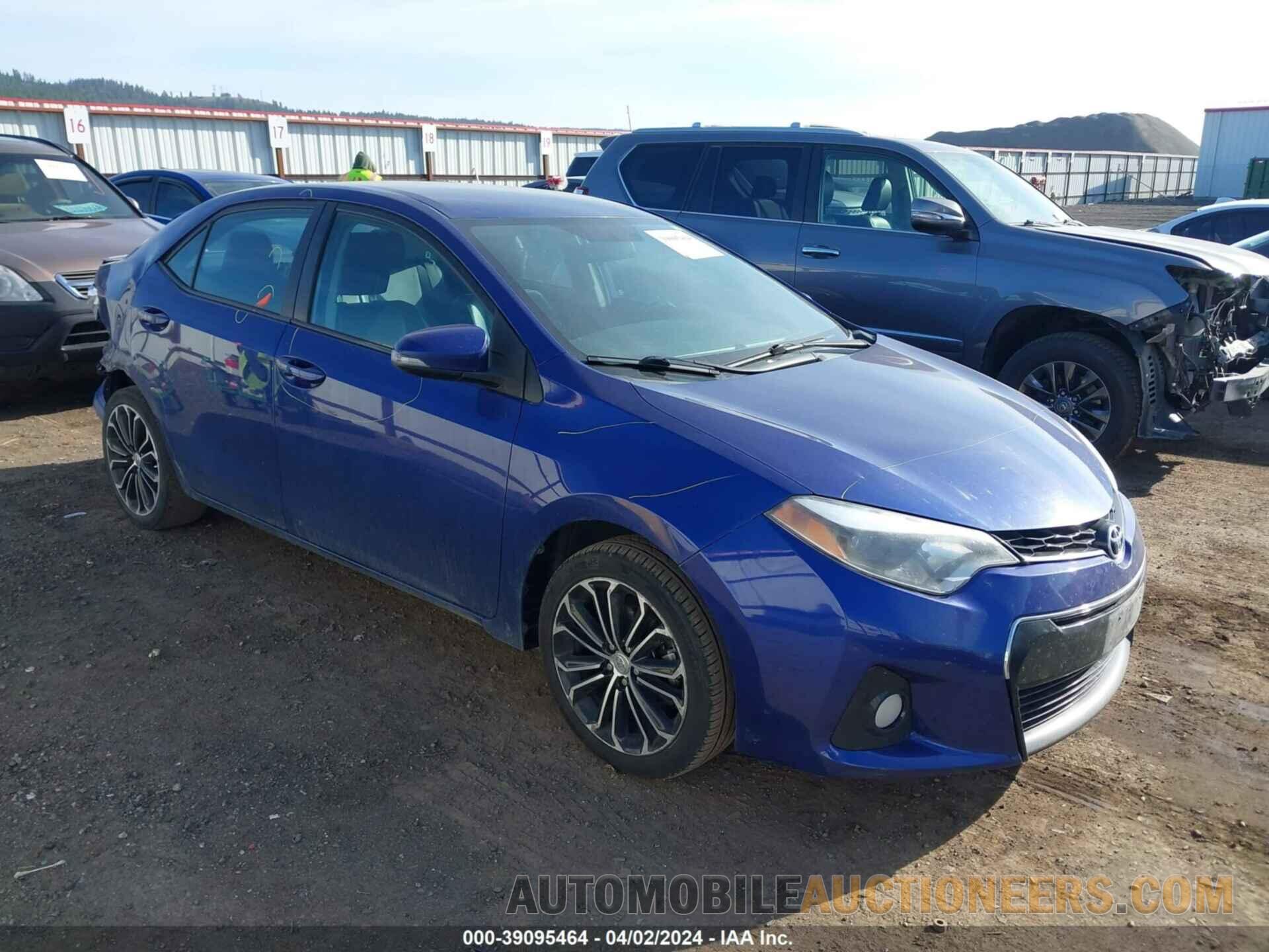 2T1BURHE6FC434889 TOYOTA COROLLA 2015