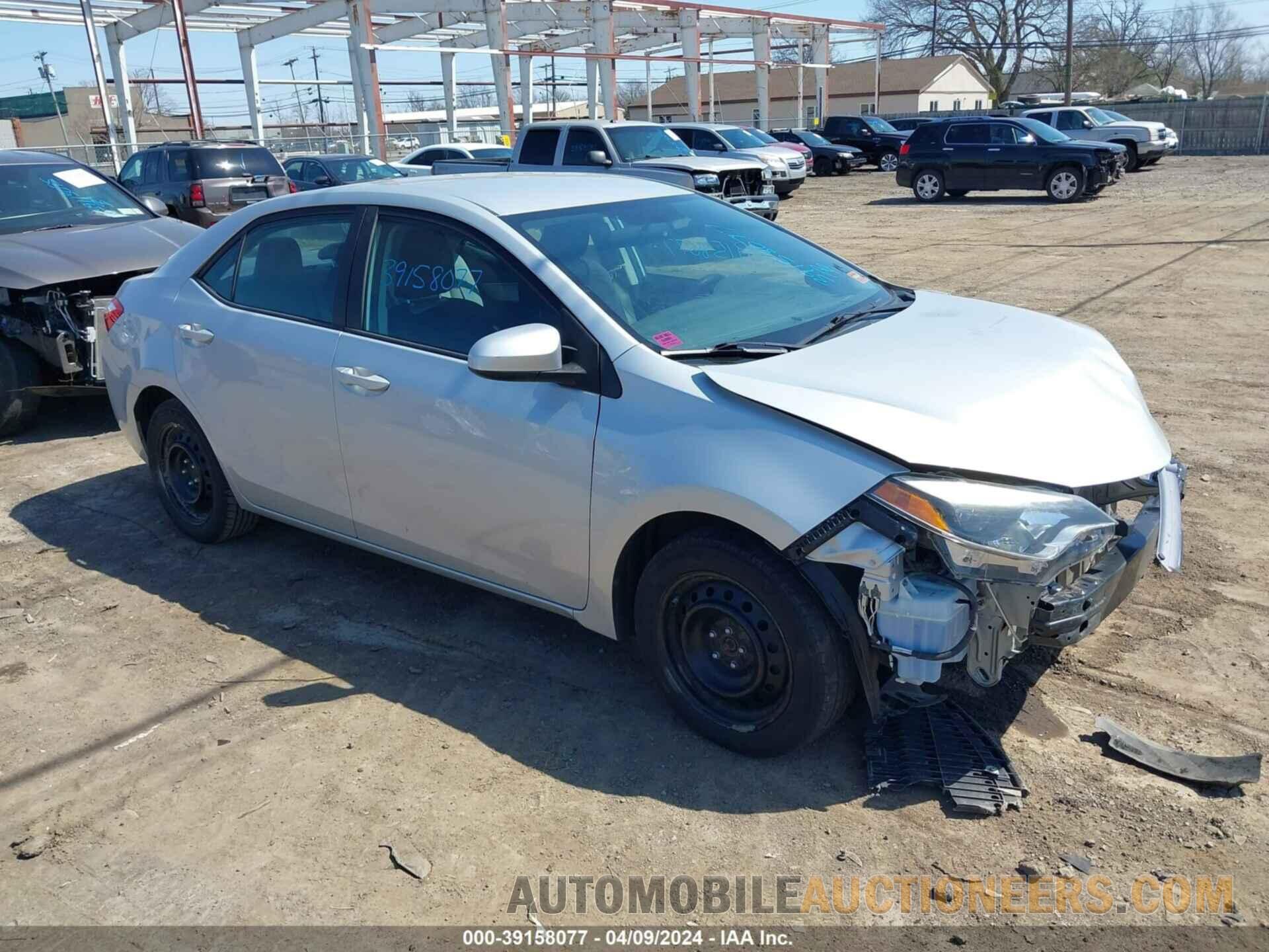 2T1BURHE6FC457704 TOYOTA COROLLA 2015