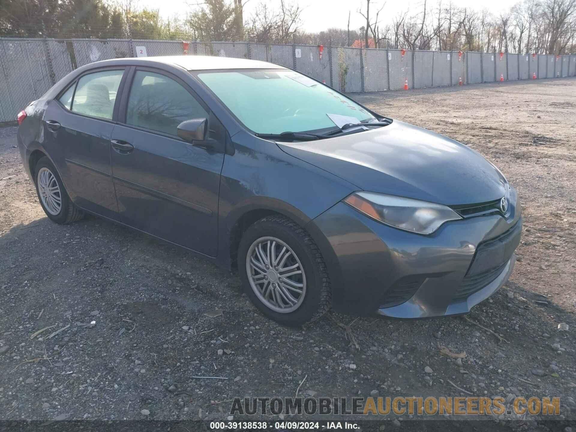 2T1BURHE6FC460165 TOYOTA COROLLA 2015