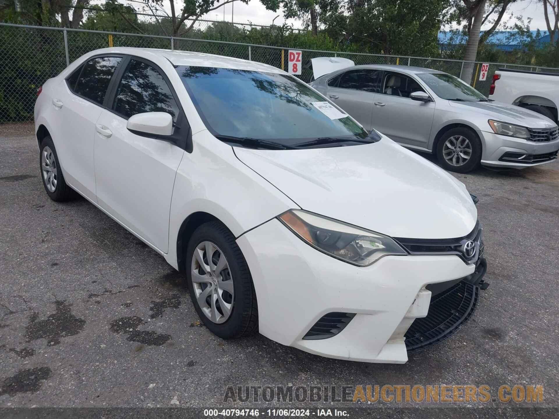 2T1BURHE6FC461414 TOYOTA COROLLA 2015