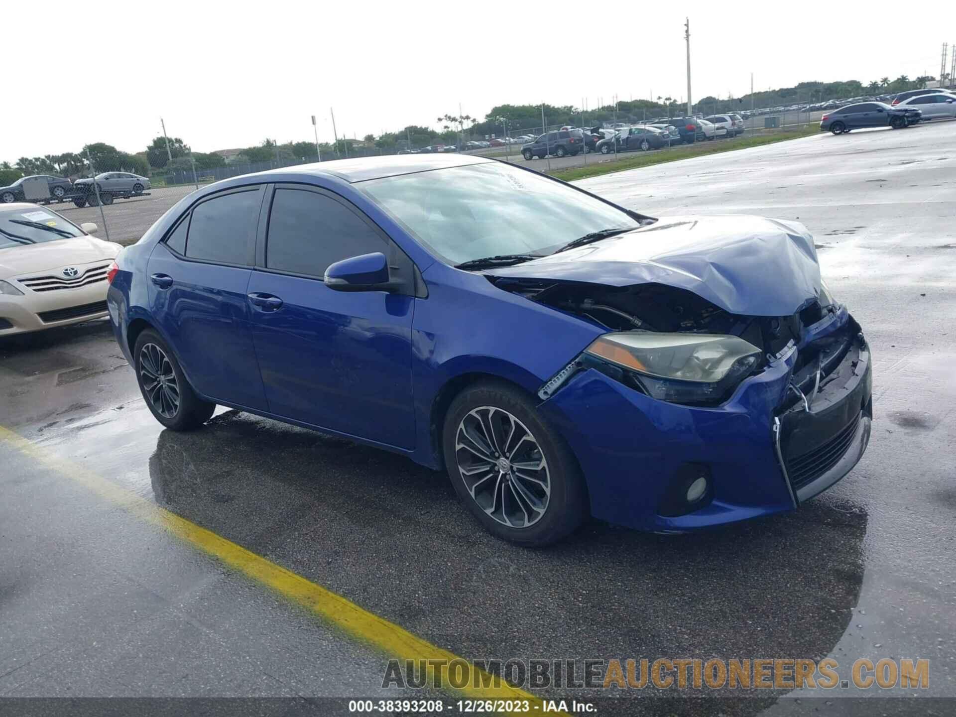 2T1BURHE6FC470923 TOYOTA COROLLA 2015