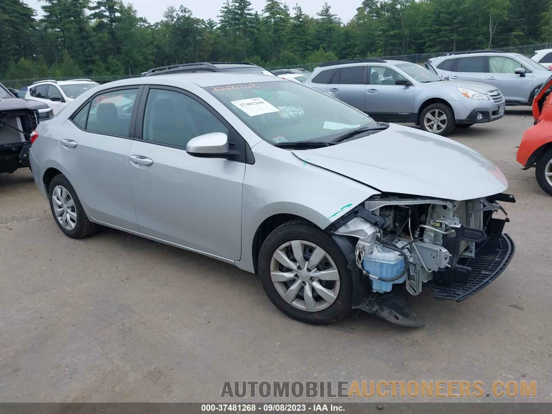 2T1BURHE6FC473496 TOYOTA COROLLA 2015