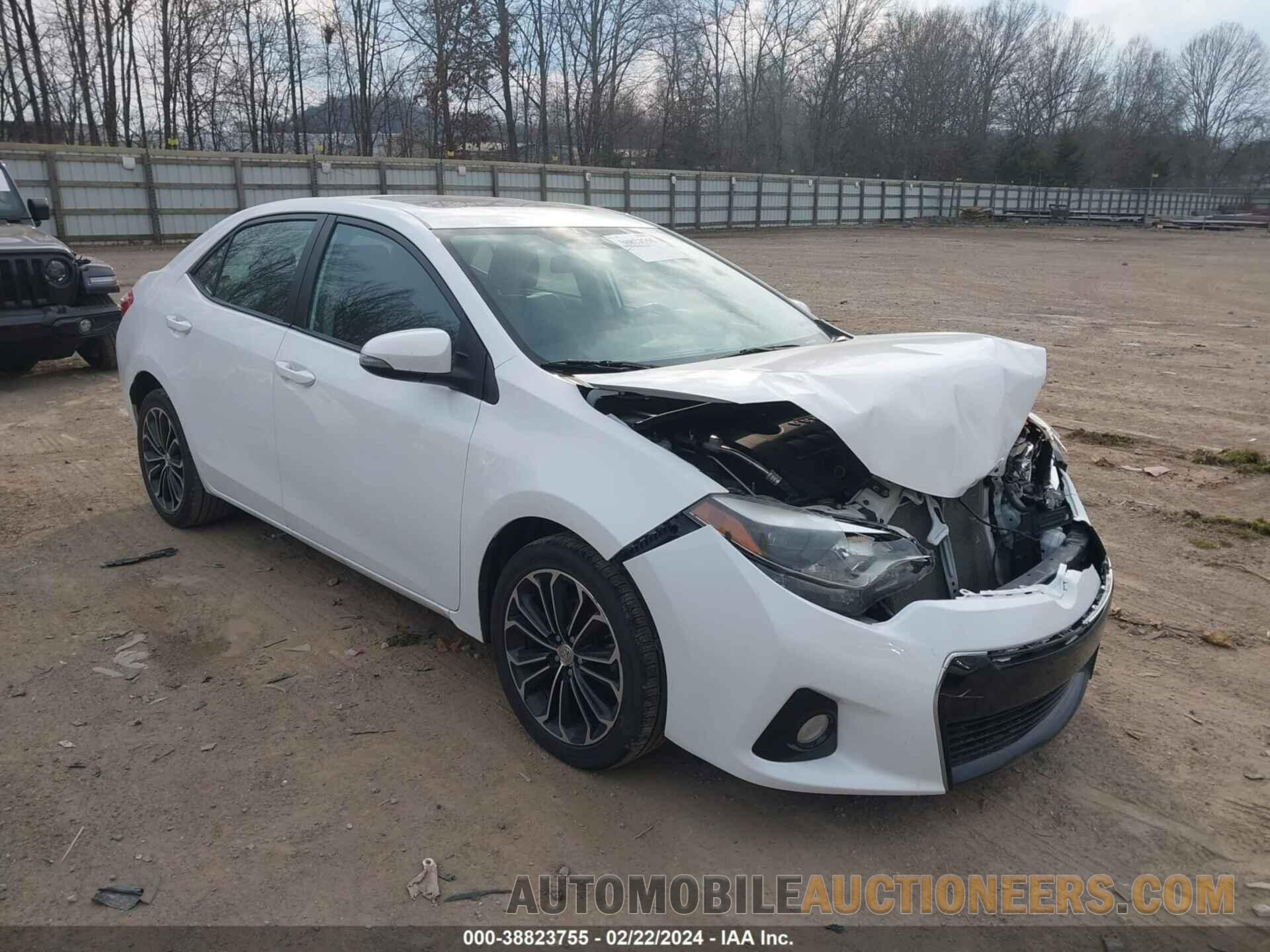 2T1BURHE6FC475751 TOYOTA COROLLA 2015