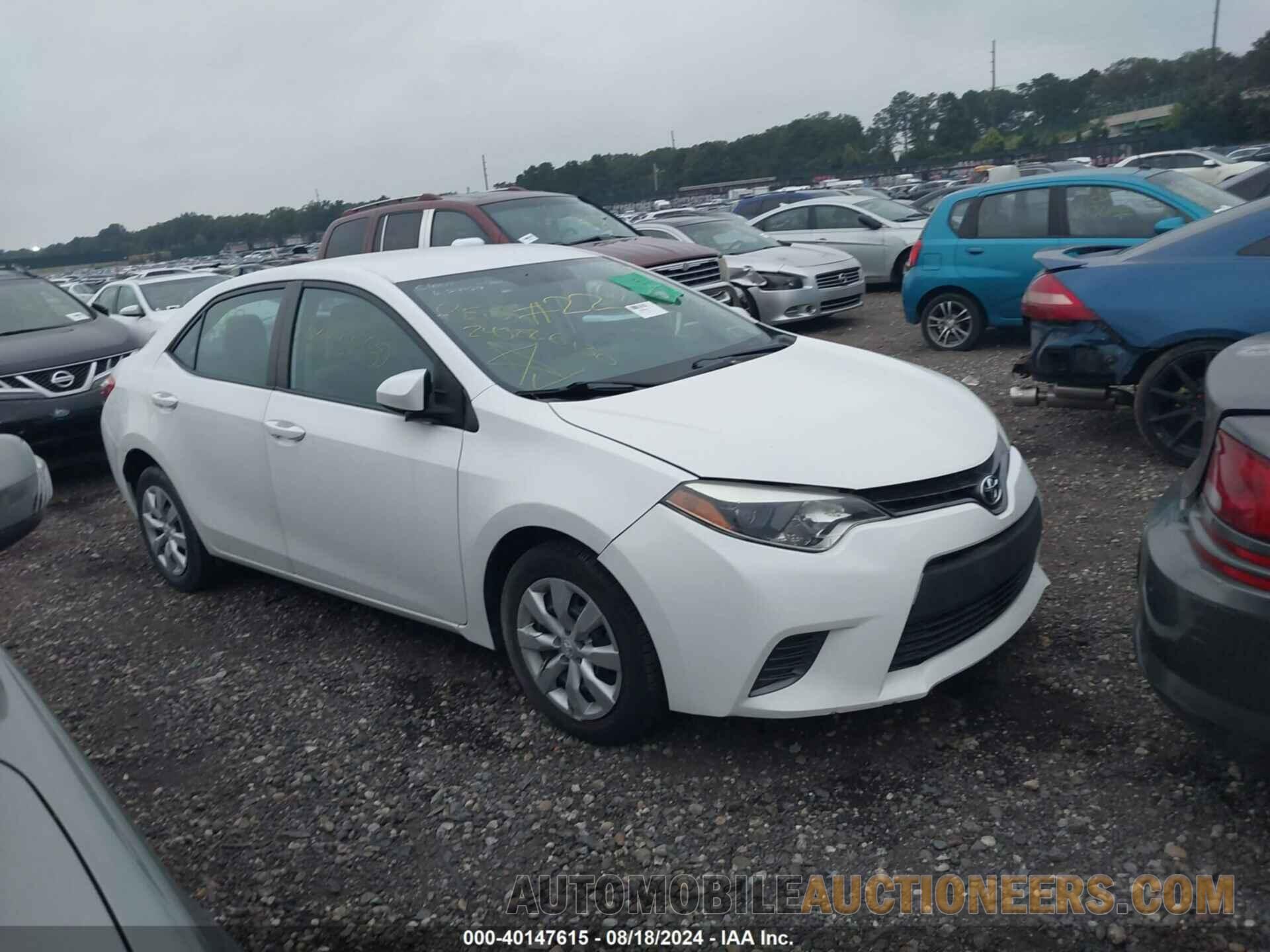 2T1BURHE6GC522200 TOYOTA COROLLA 2016