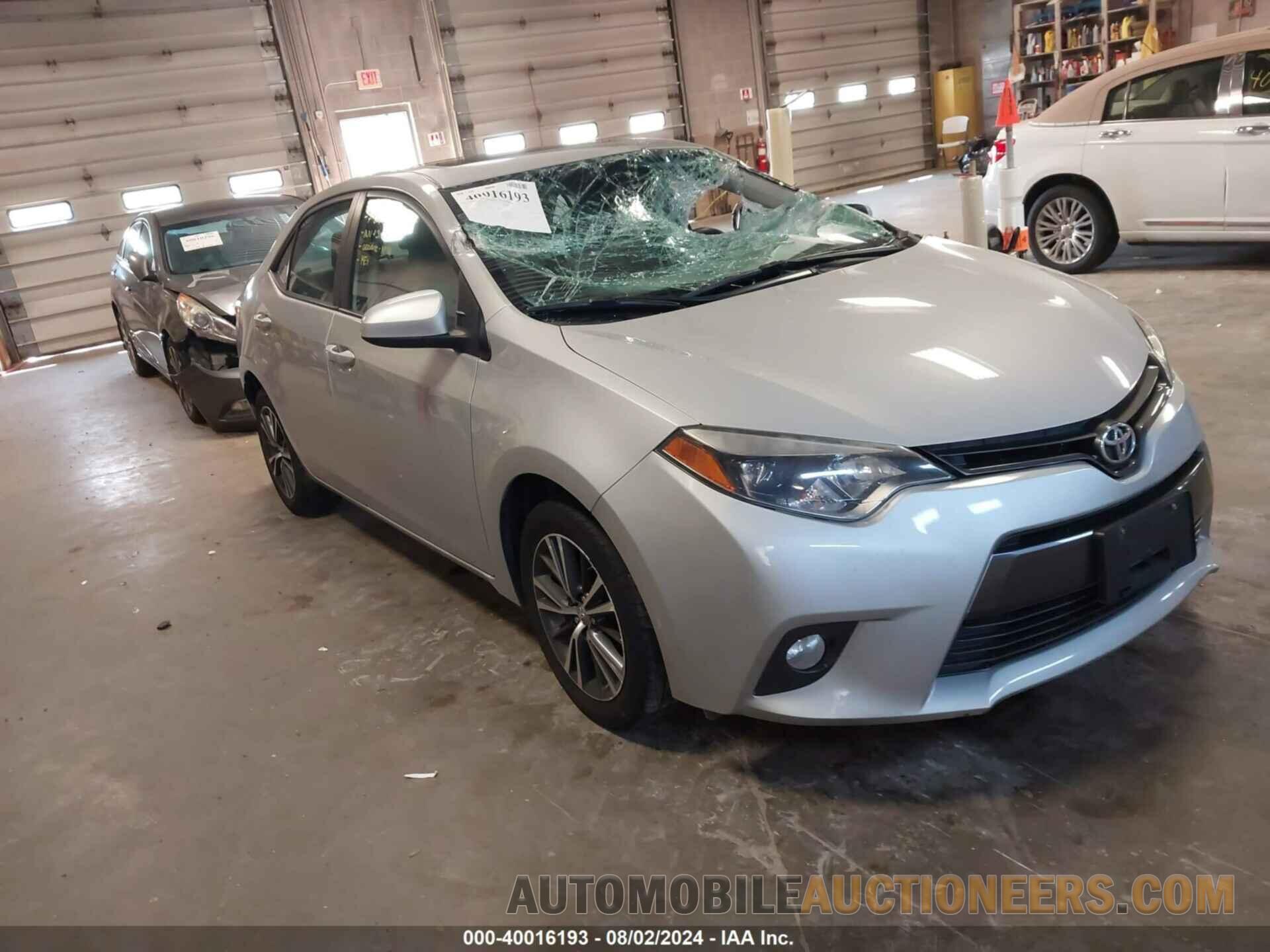 2T1BURHE6GC532533 TOYOTA COROLLA 2016