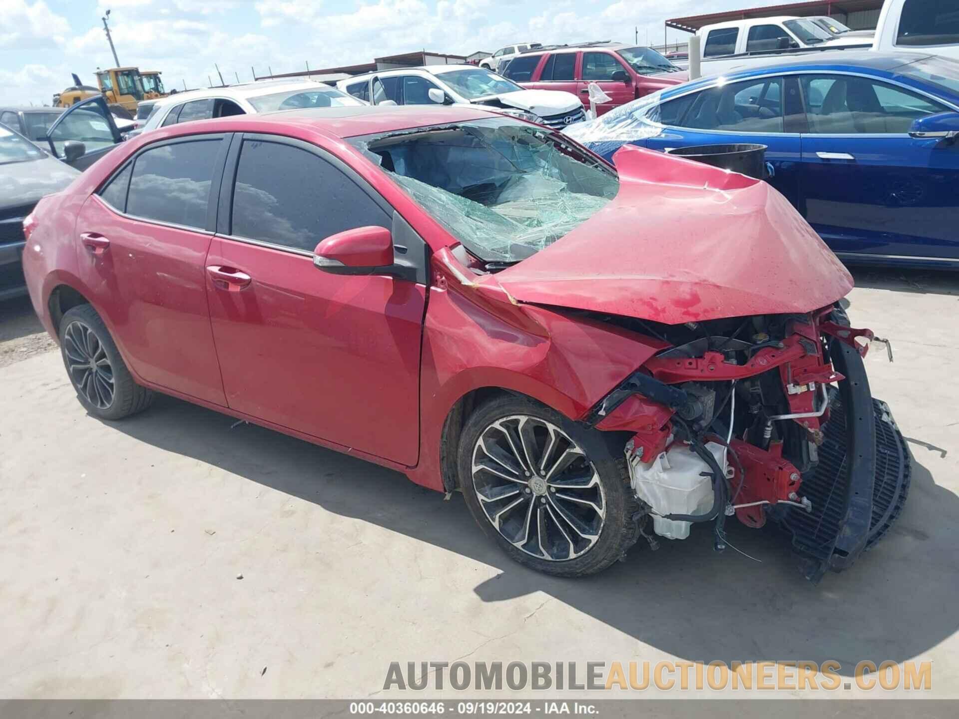 2T1BURHE6GC560560 TOYOTA COROLLA 2016