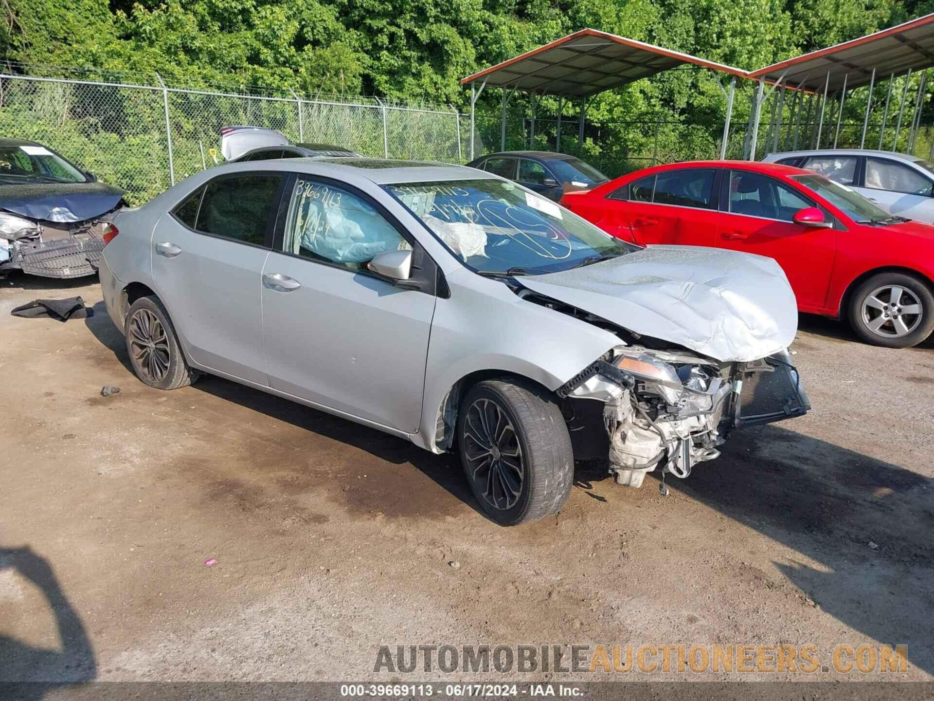 2T1BURHE6GC587807 TOYOTA COROLLA 2016