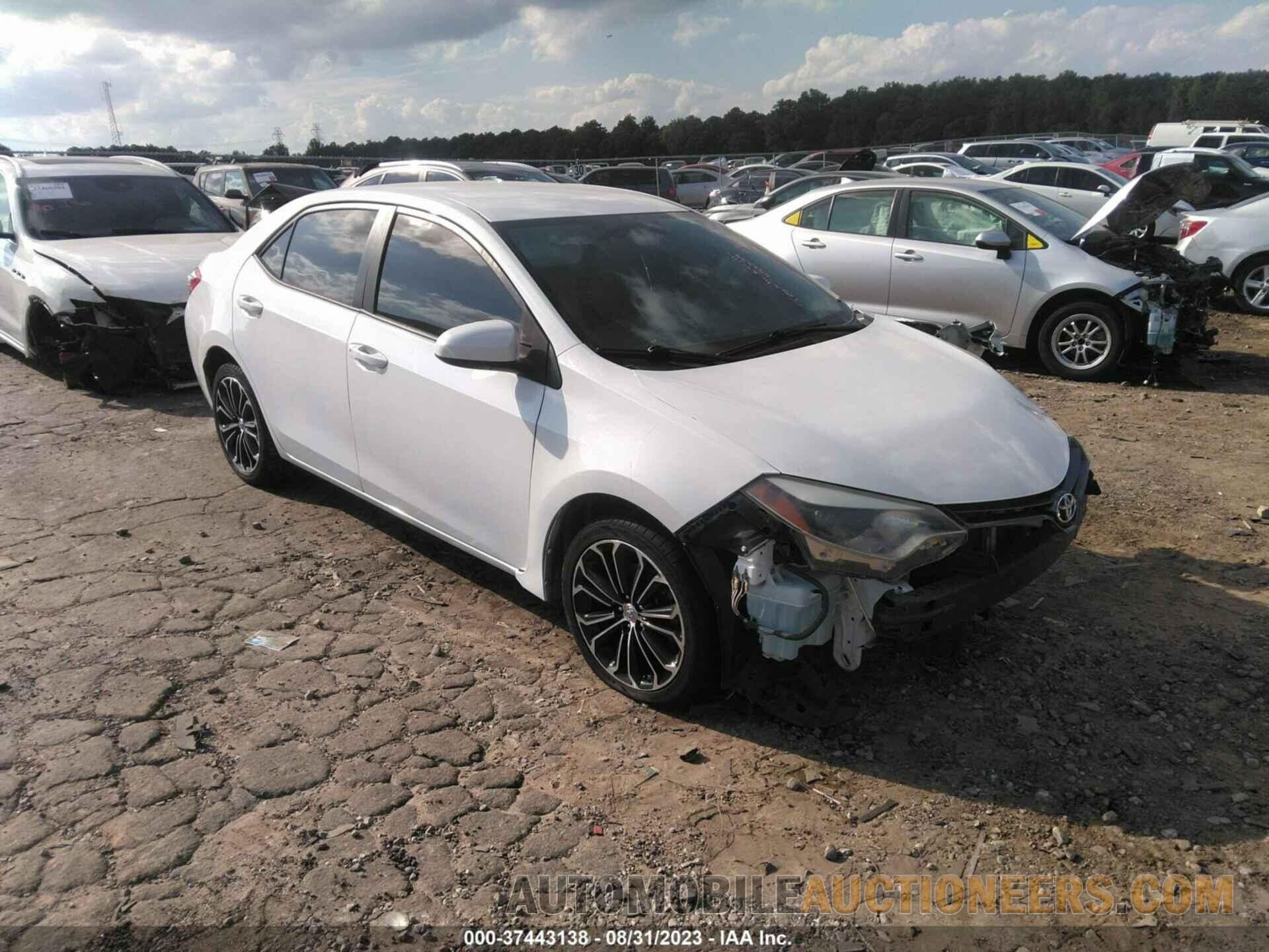 2T1BURHE6GC592229 TOYOTA COROLLA 2016