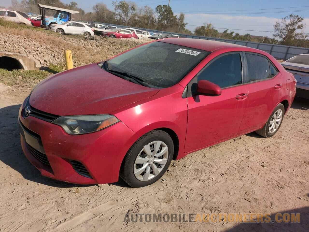 2T1BURHE6GC612141 TOYOTA COROLLA 2016