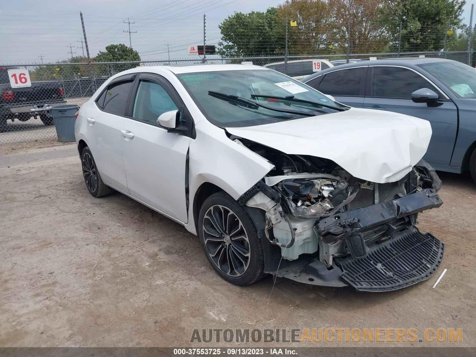 2T1BURHE6GC679550 TOYOTA COROLLA 2016