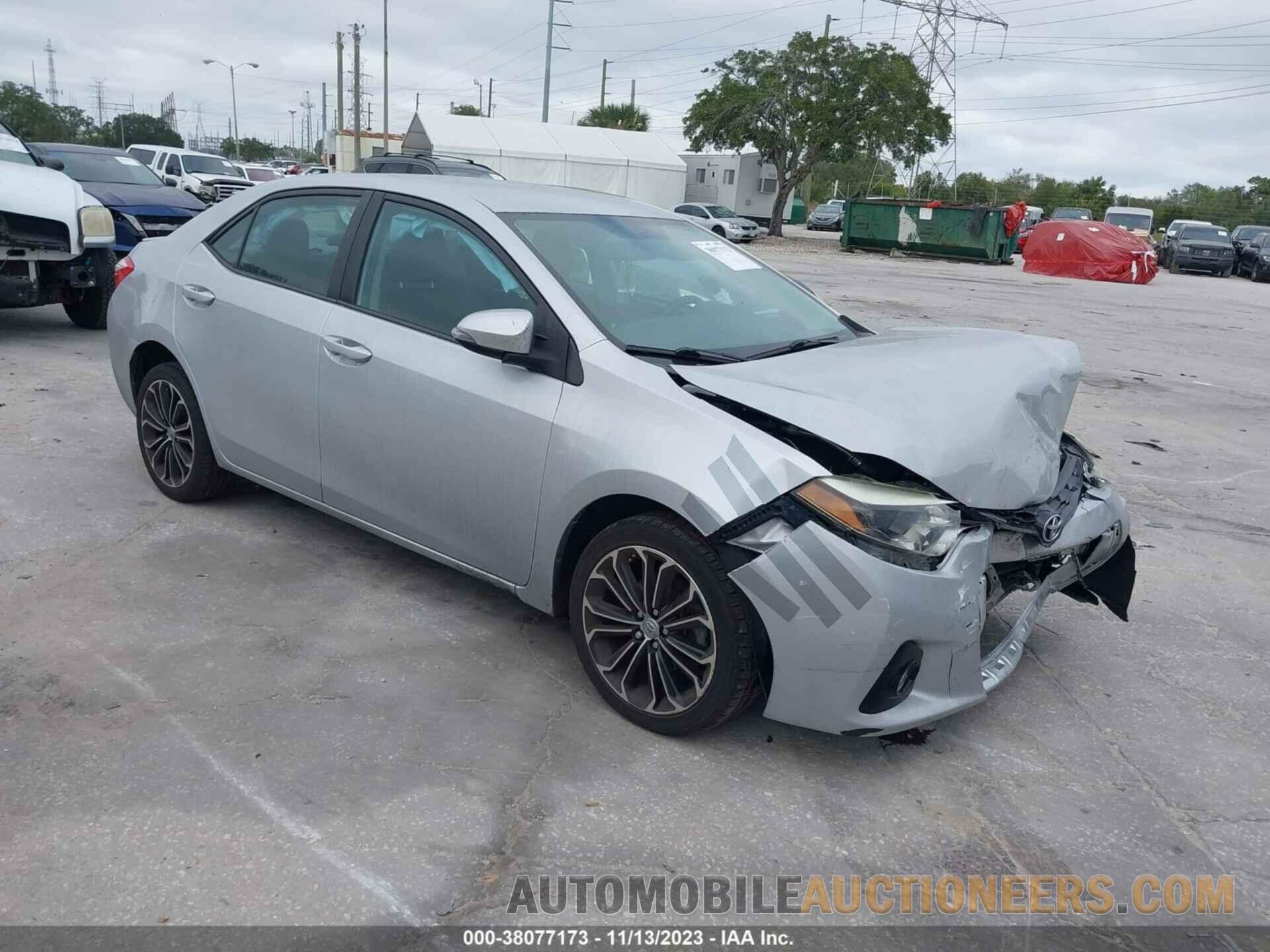 2T1BURHE6GC693335 TOYOTA COROLLA 2016