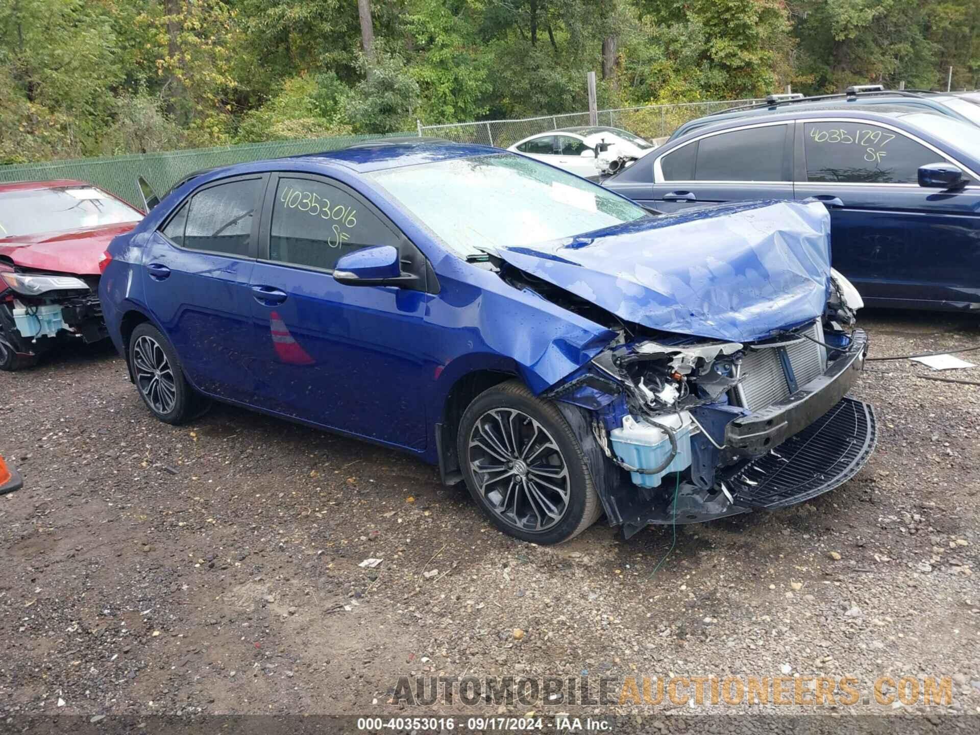 2T1BURHE6GC693349 TOYOTA COROLLA 2016