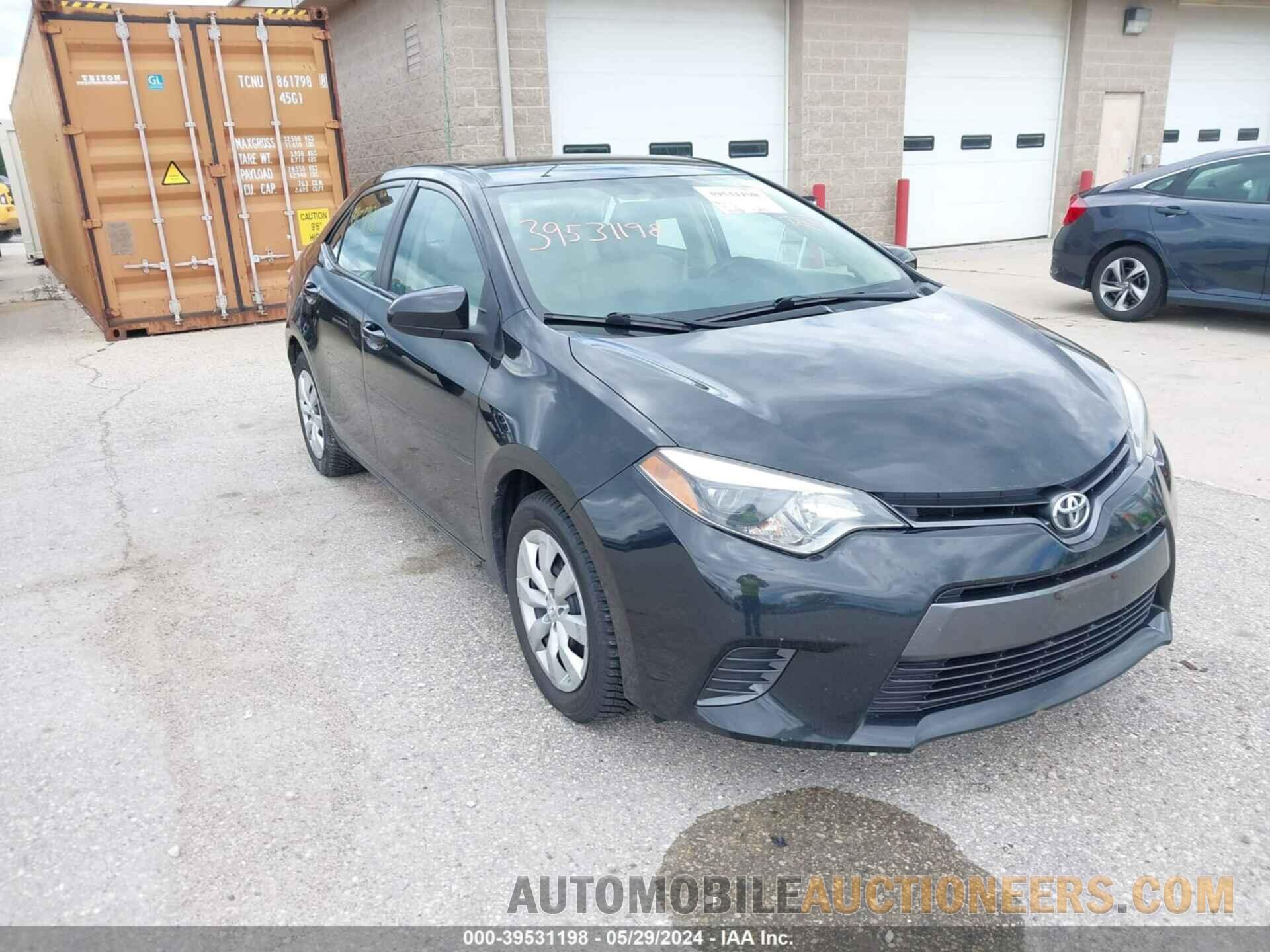 2T1BURHE6GC707072 TOYOTA COROLLA 2016