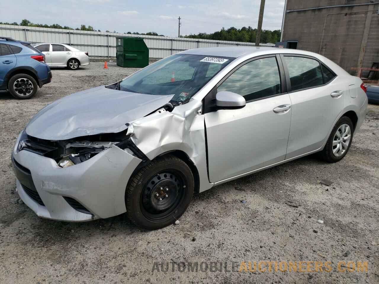 2T1BURHE6GC714877 TOYOTA COROLLA 2016