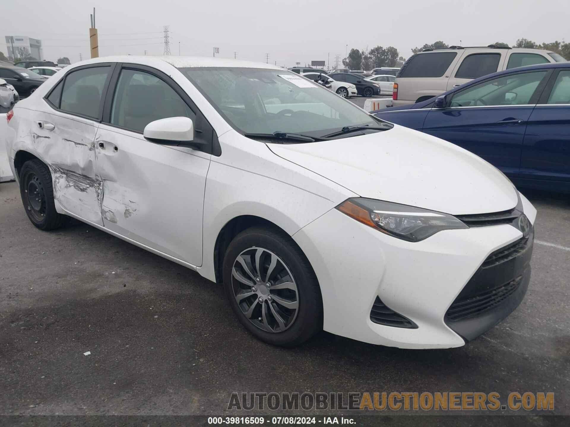 2T1BURHE6HC781836 TOYOTA COROLLA 2017