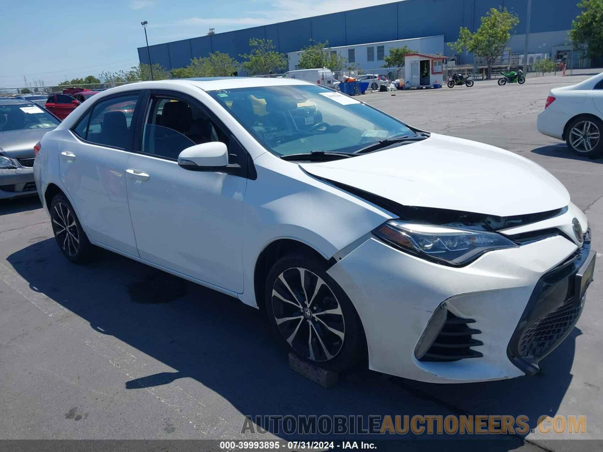 2T1BURHE6HC782033 TOYOTA COROLLA 2017