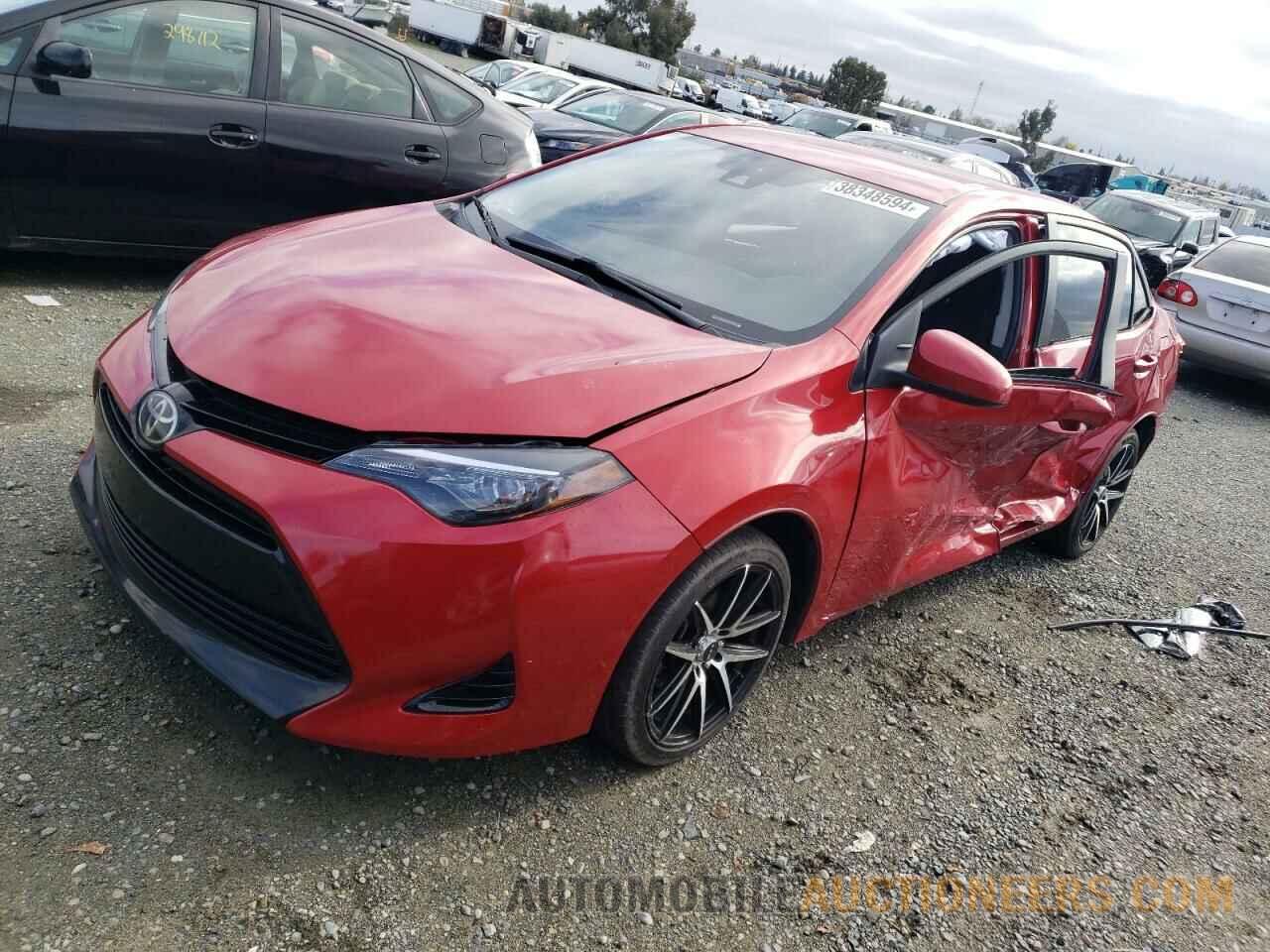 2T1BURHE6JC038373 TOYOTA COROLLA 2018