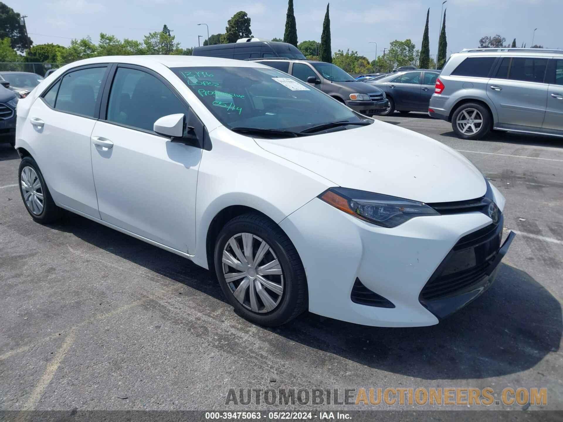 2T1BURHE6JC057179 TOYOTA COROLLA 2018