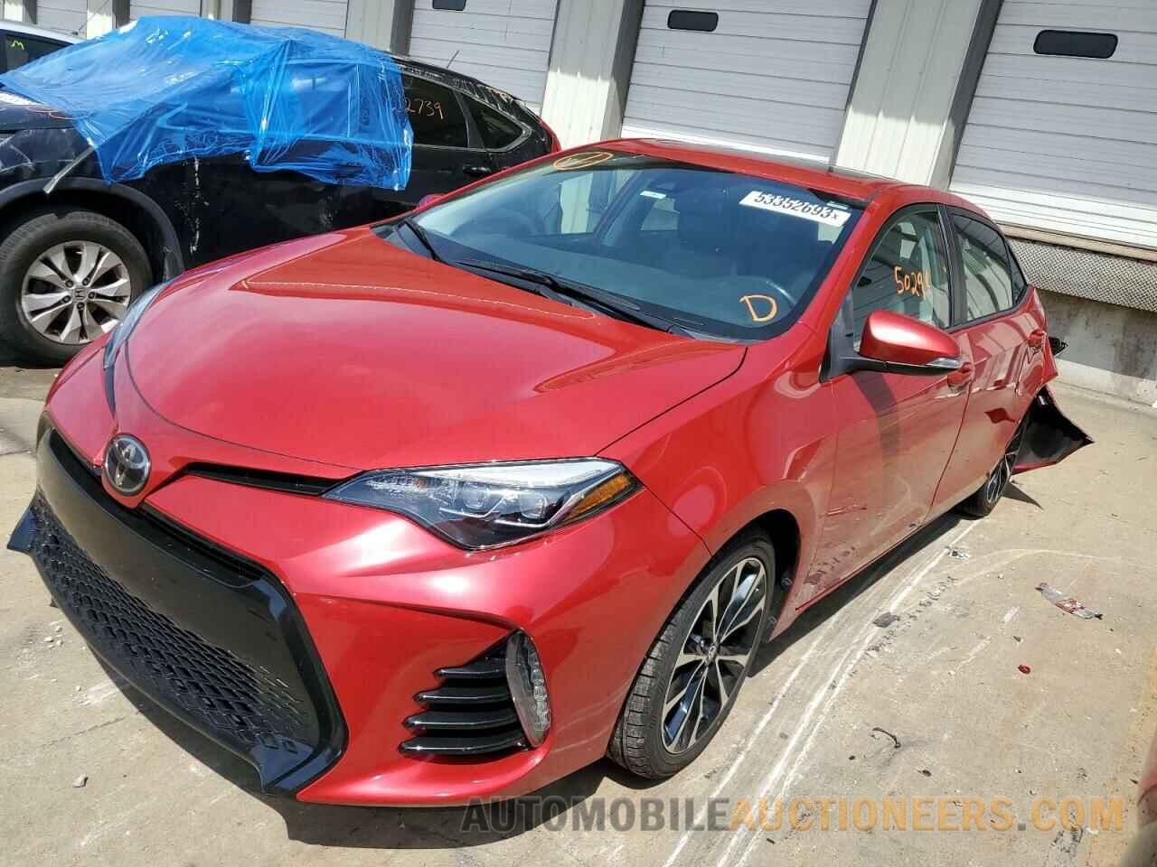 2T1BURHE6JC101407 TOYOTA COROLLA 2018