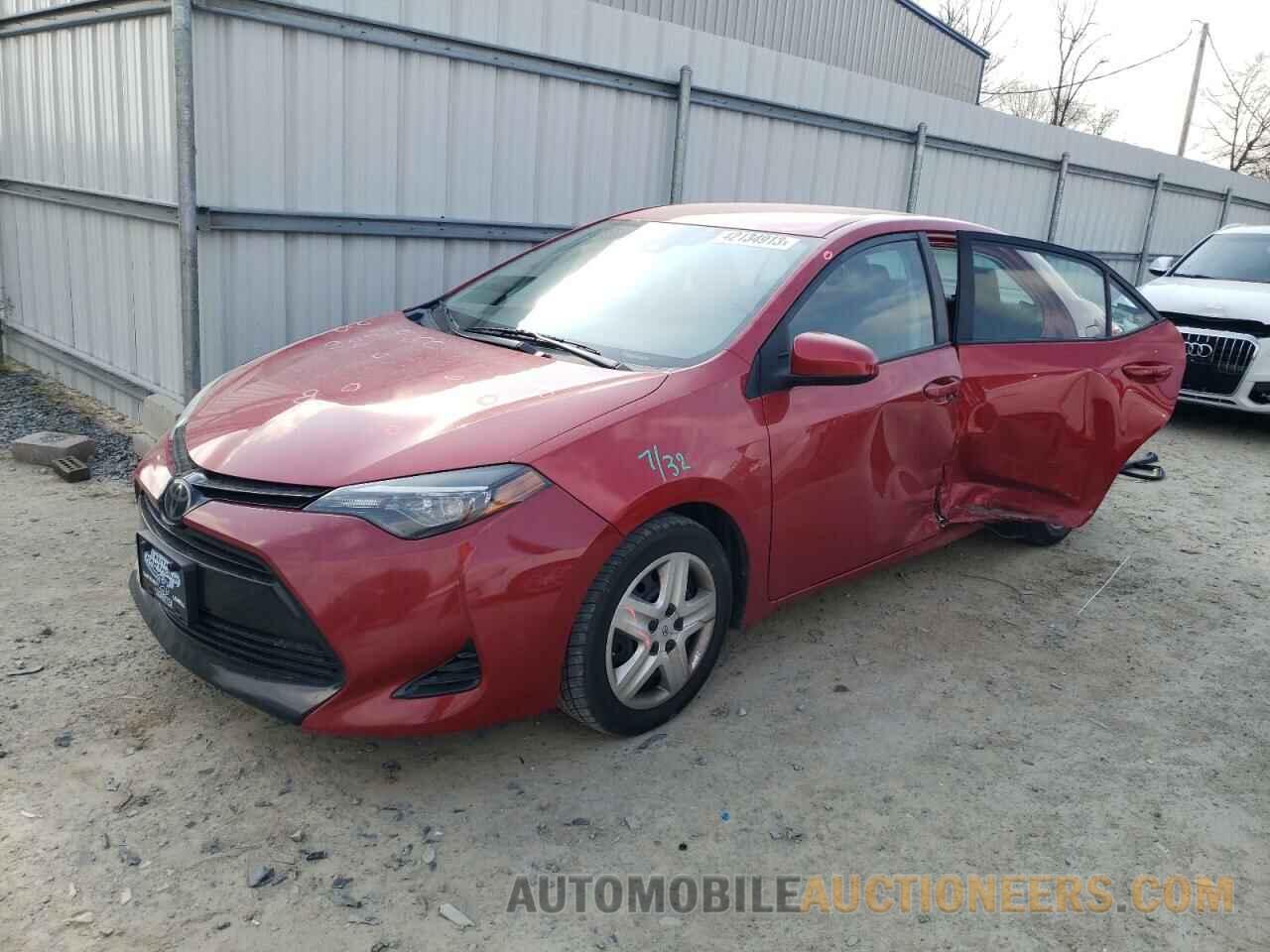 2T1BURHE6JC112407 TOYOTA COROLLA 2018