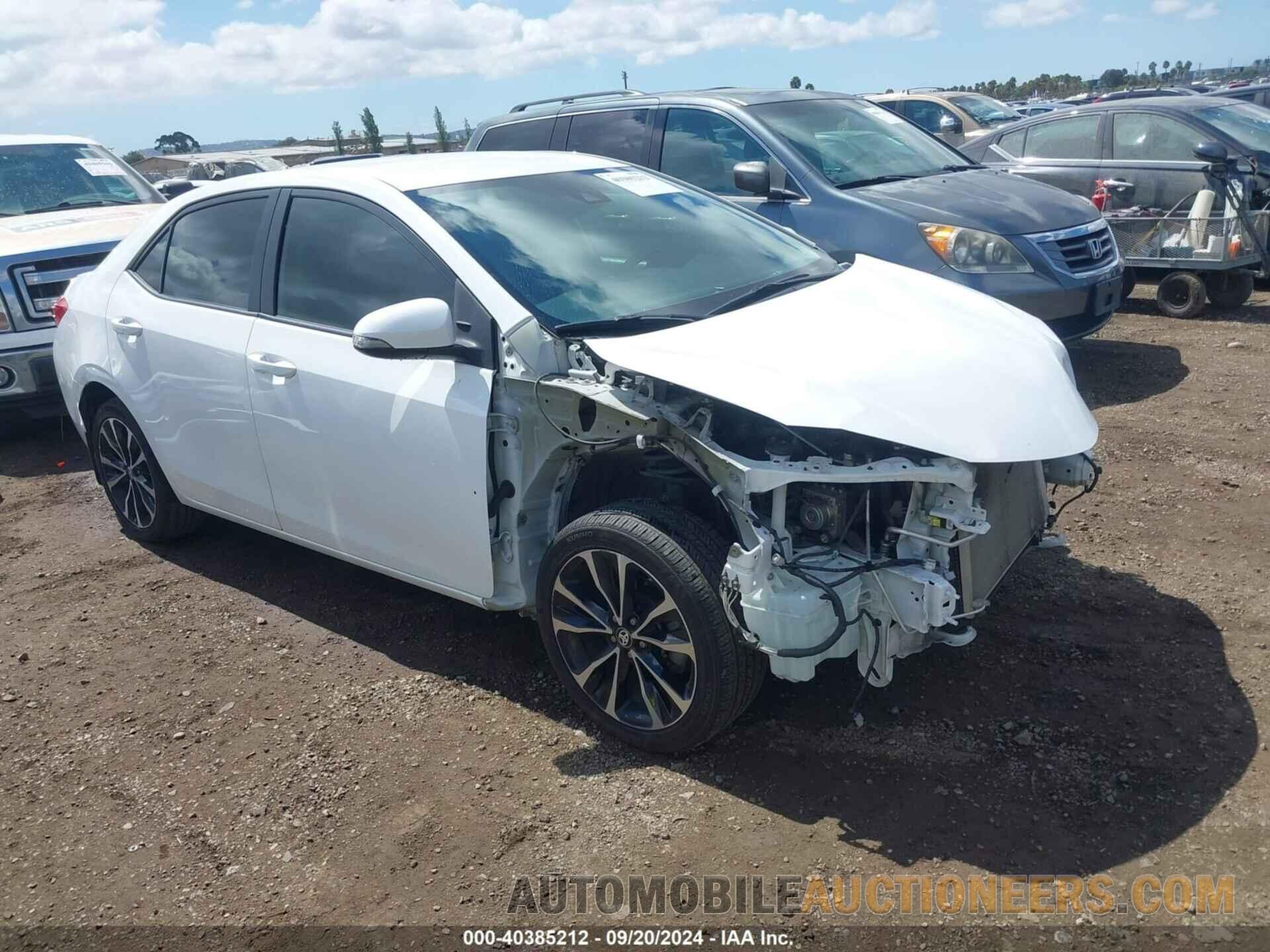 2T1BURHE6KC133887 TOYOTA COROLLA 2019