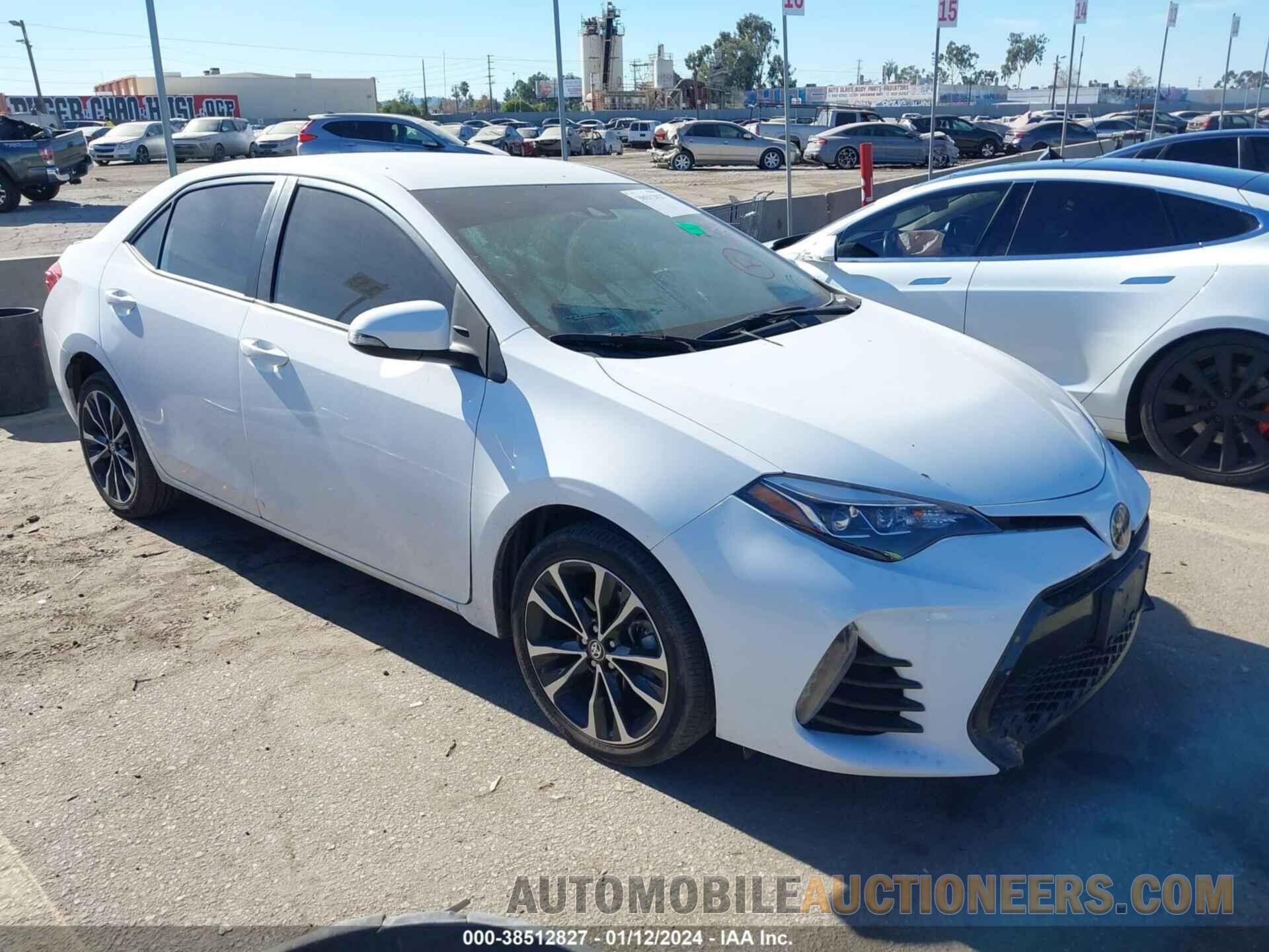 2T1BURHE6KC155629 TOYOTA COROLLA 2019