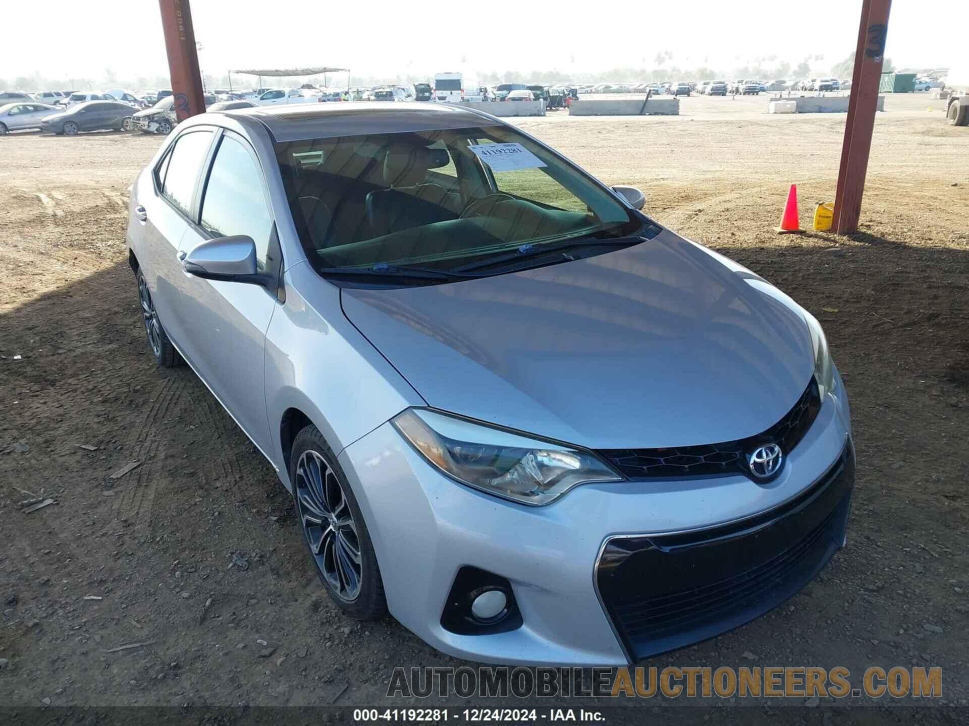 2T1BURHE7EC169138 TOYOTA COROLLA 2014