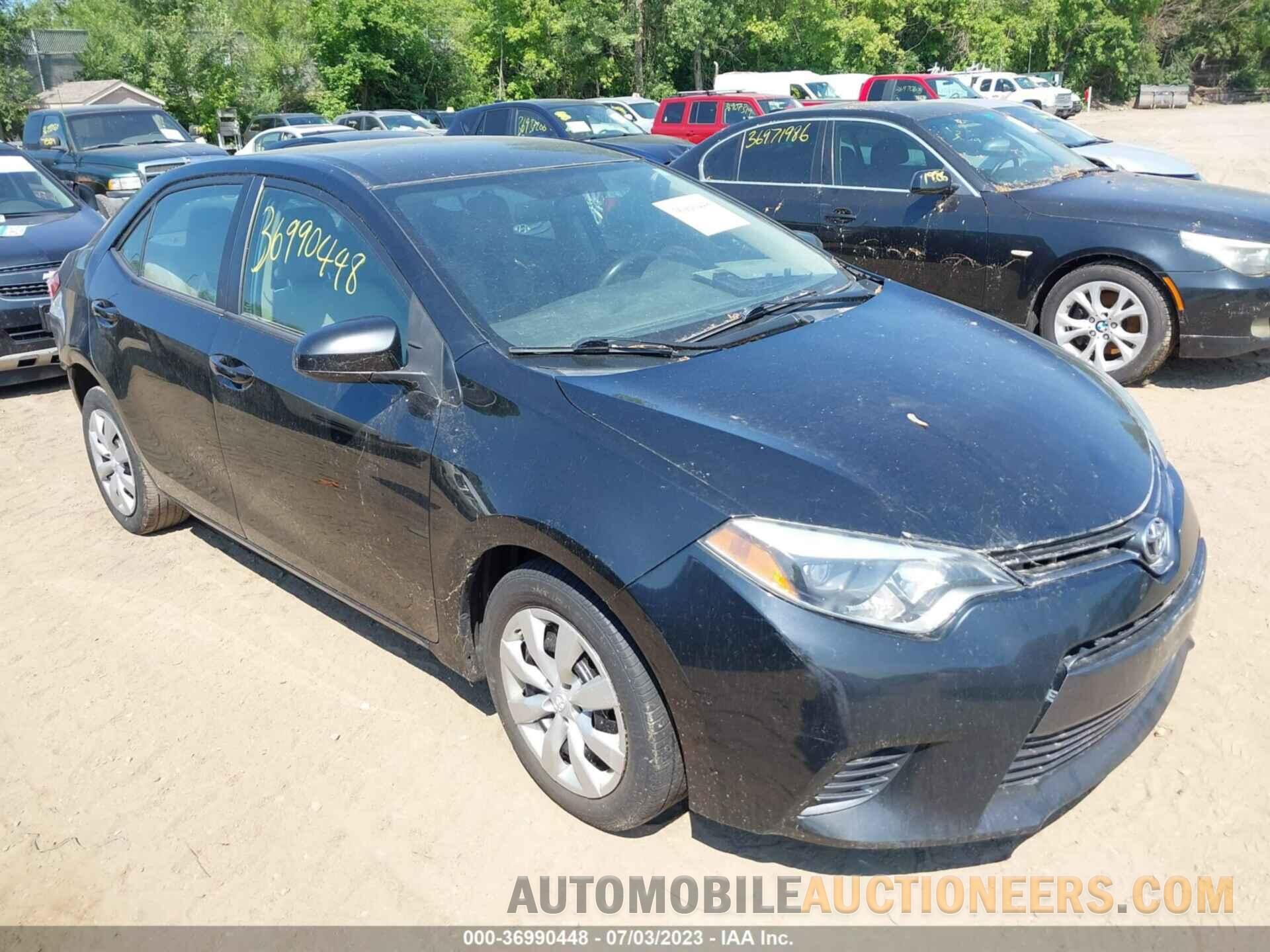 2T1BURHE7FC230814 TOYOTA COROLLA 2015