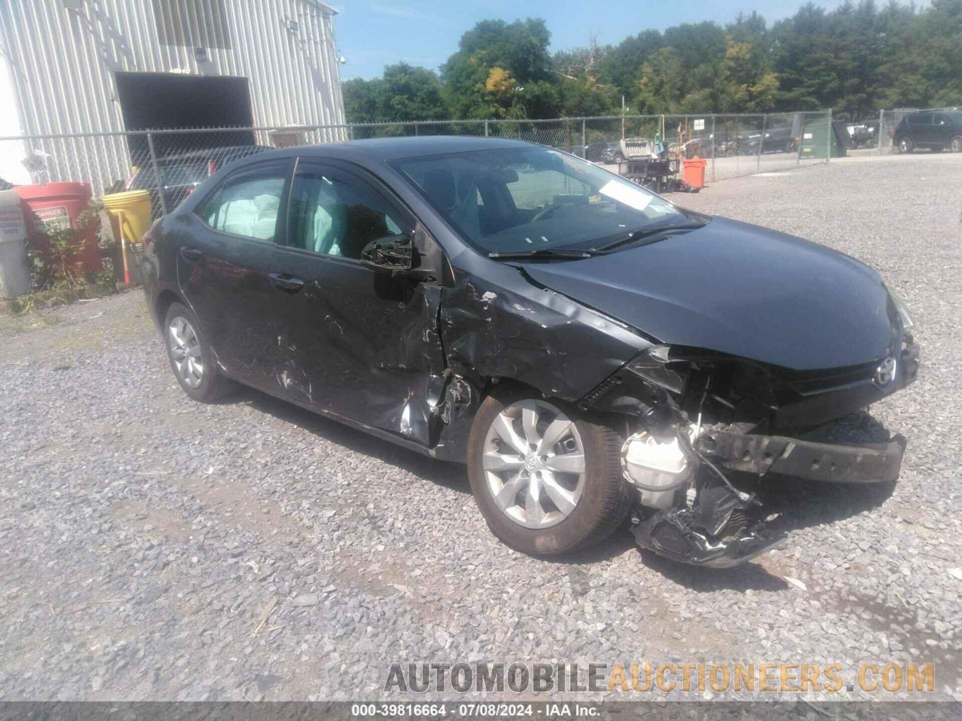 2T1BURHE7FC238332 TOYOTA COROLLA 2015