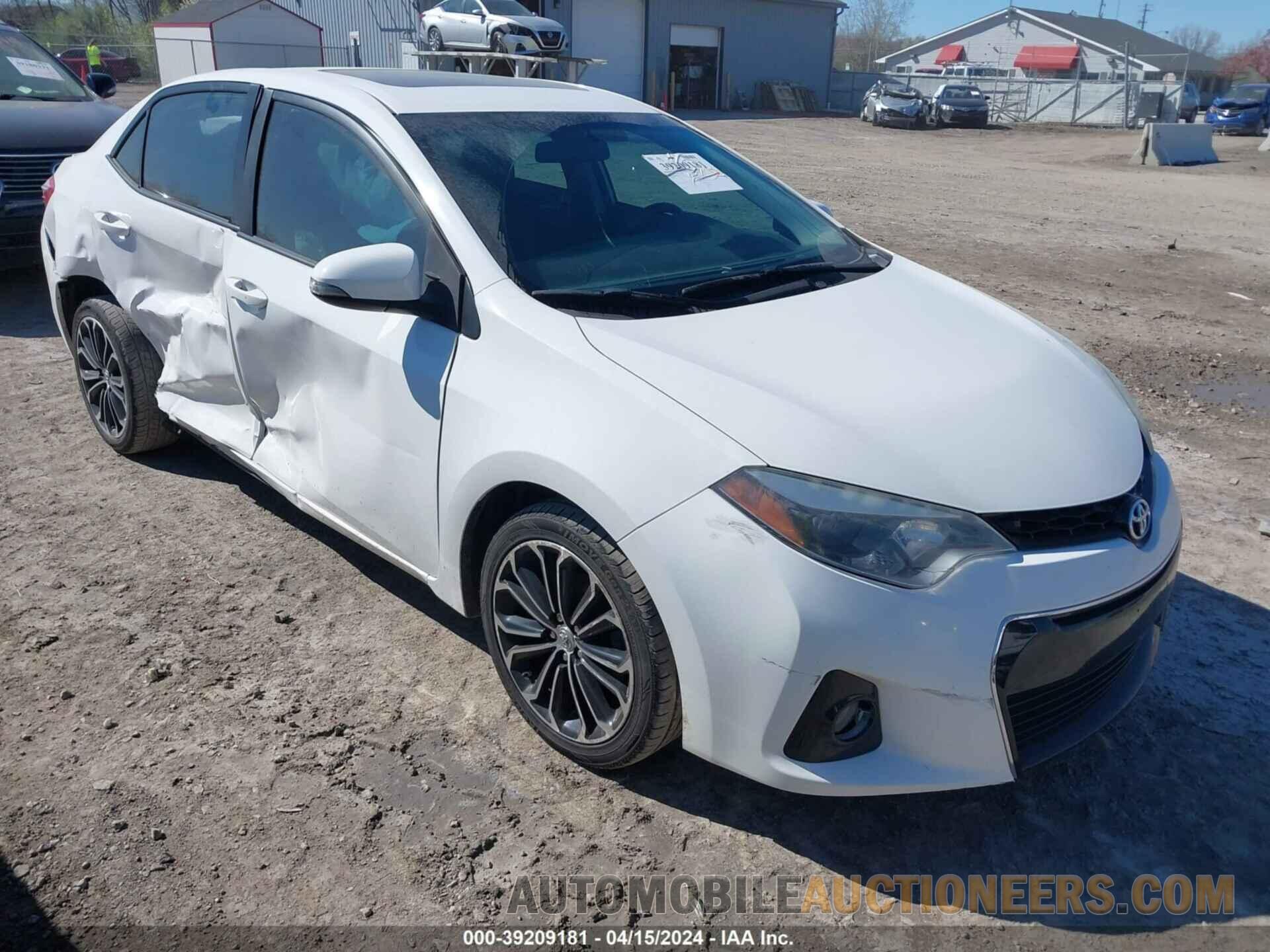 2T1BURHE7FC243708 TOYOTA COROLLA 2015