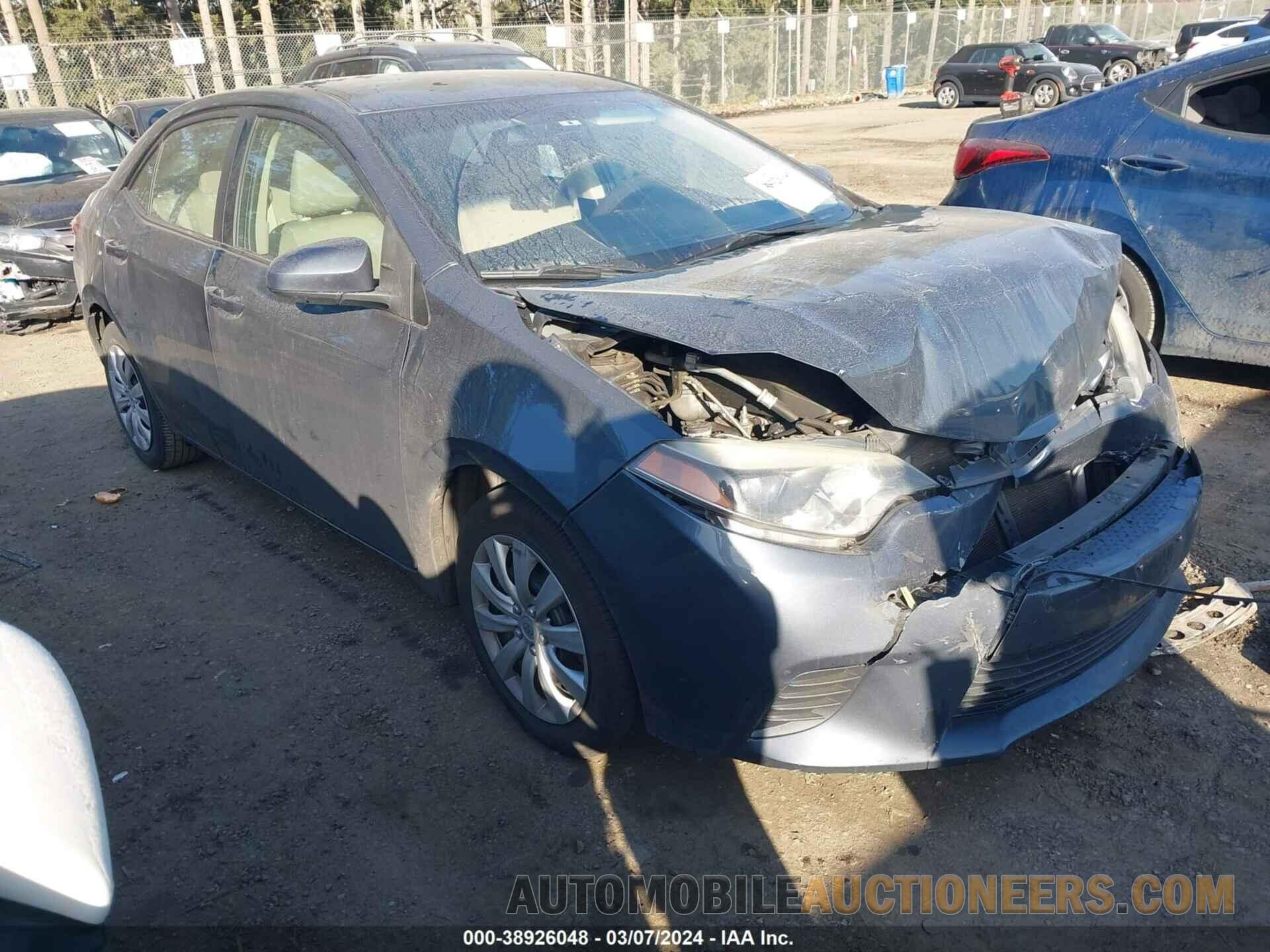 2T1BURHE7FC251856 TOYOTA COROLLA 2015