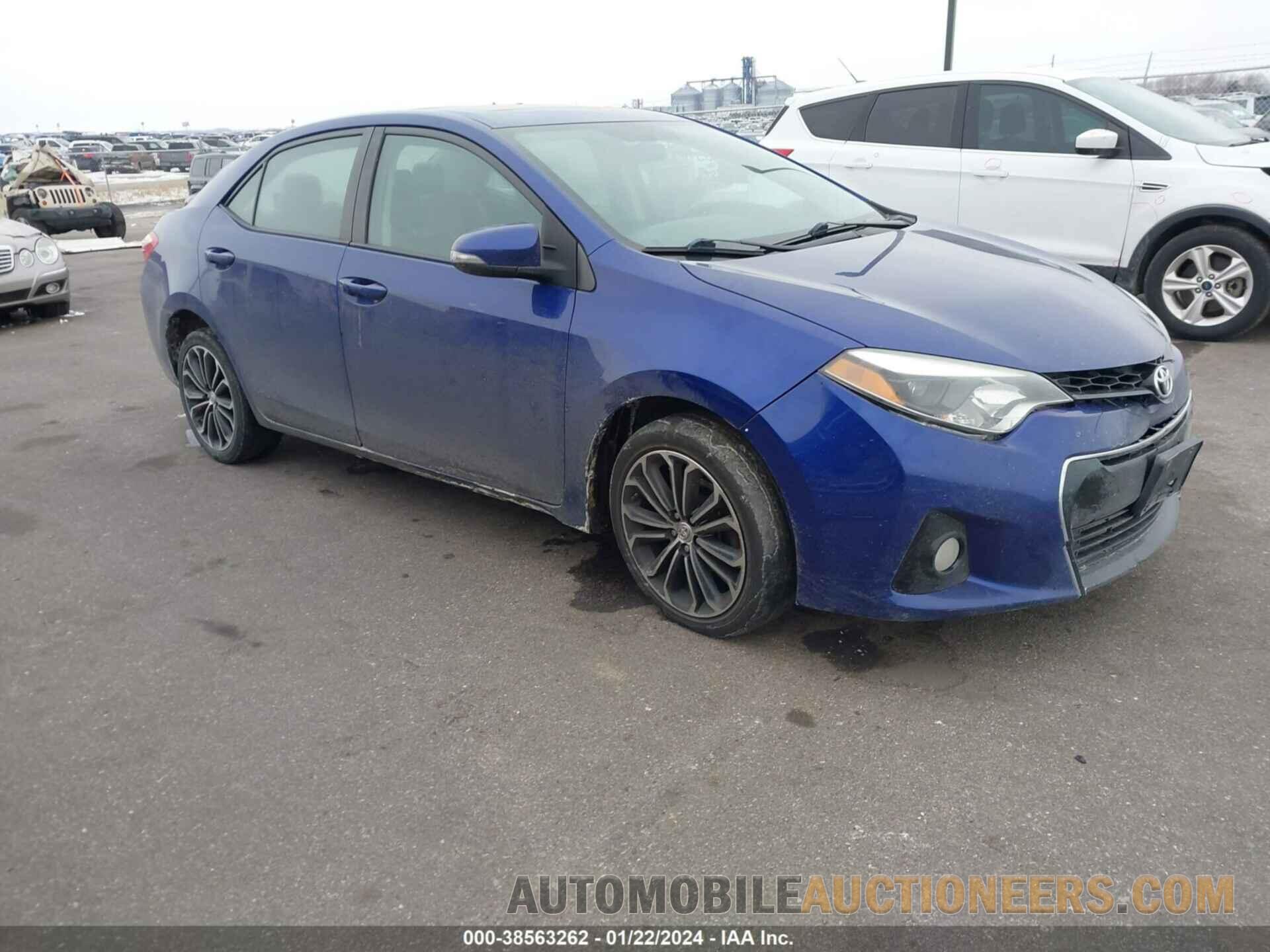 2T1BURHE7FC257804 TOYOTA COROLLA 2015