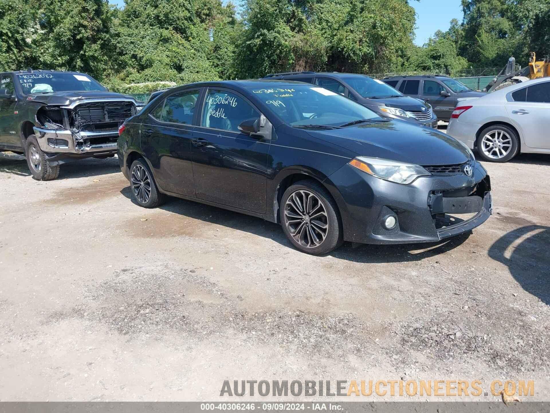 2T1BURHE7FC259388 TOYOTA COROLLA 2015