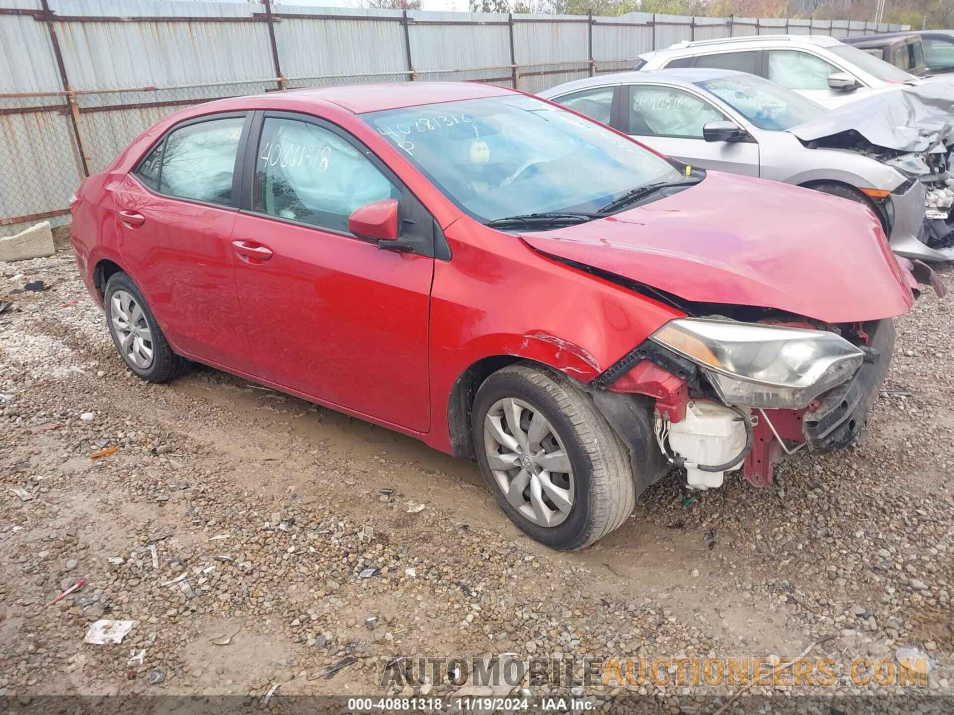 2T1BURHE7FC264204 TOYOTA COROLLA 2015