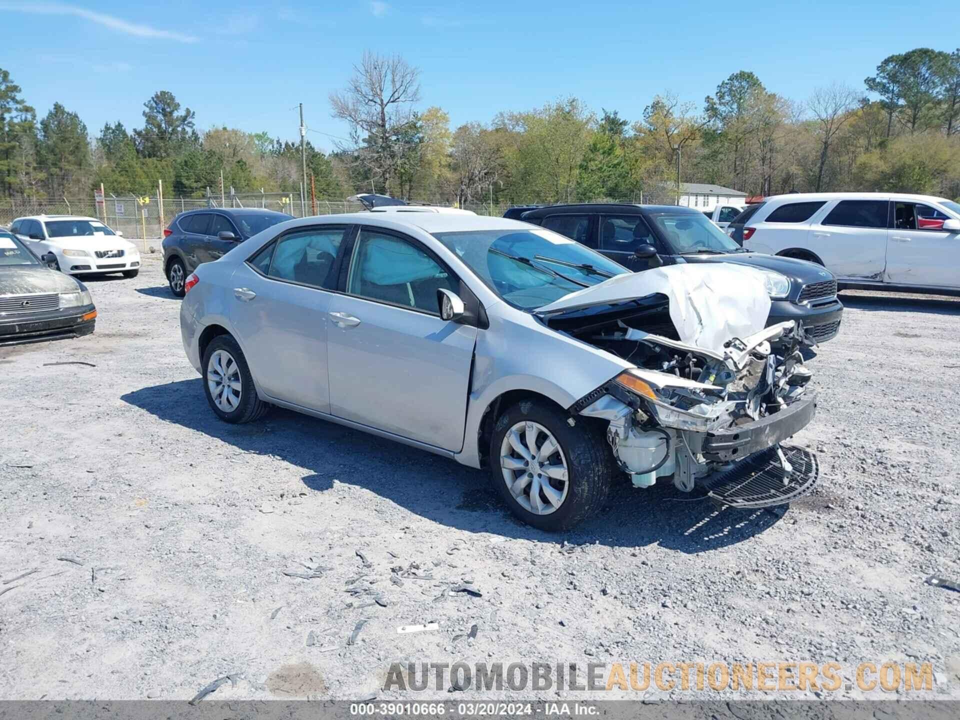 2T1BURHE7FC272254 TOYOTA COROLLA 2015