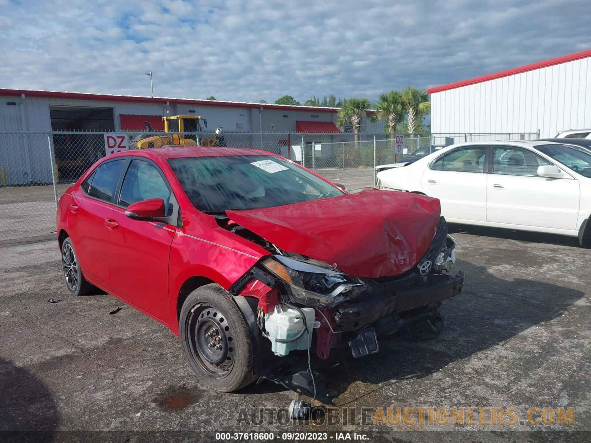 2T1BURHE7FC276353 TOYOTA COROLLA 2015