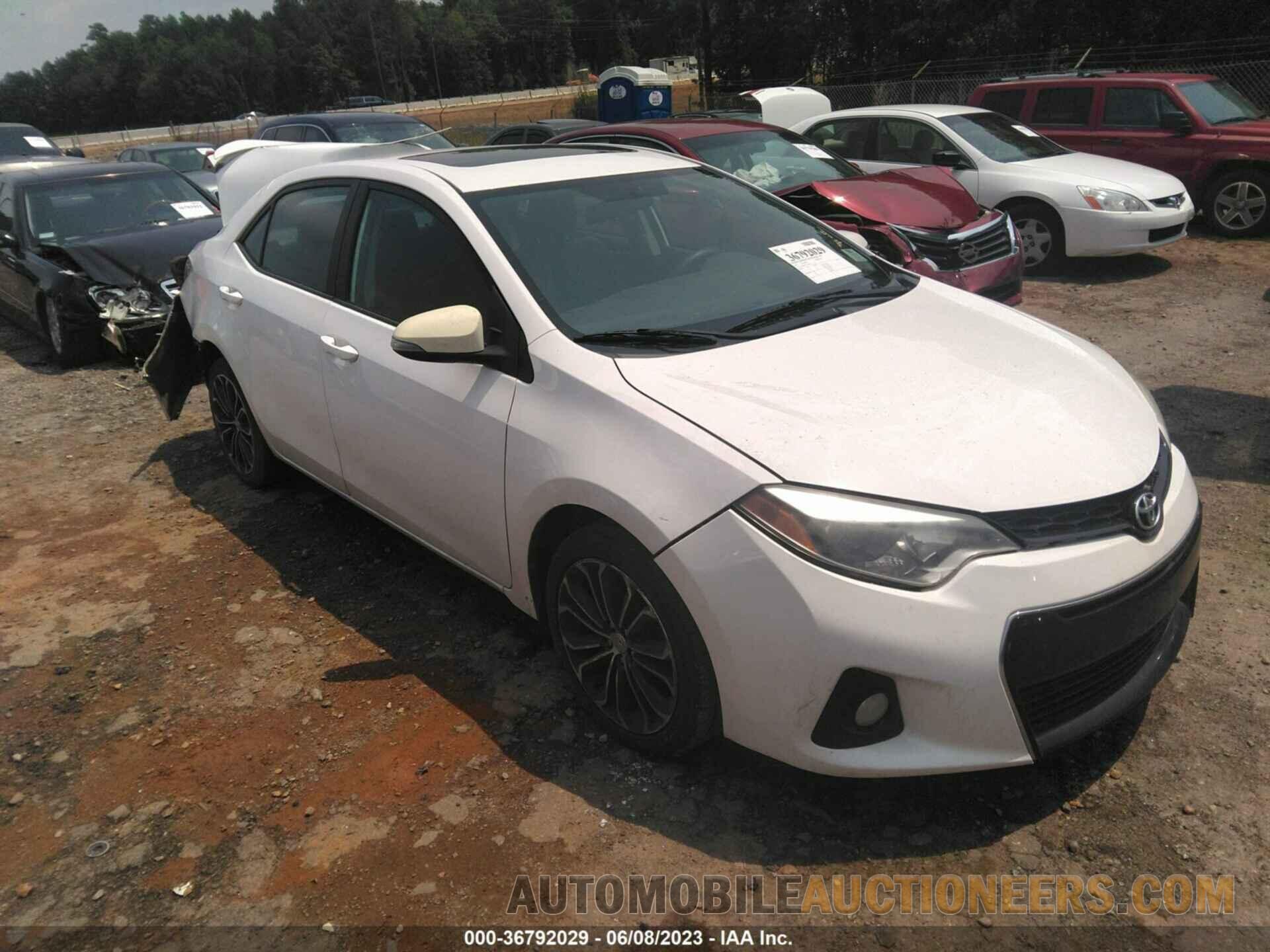 2T1BURHE7FC277034 TOYOTA COROLLA 2015