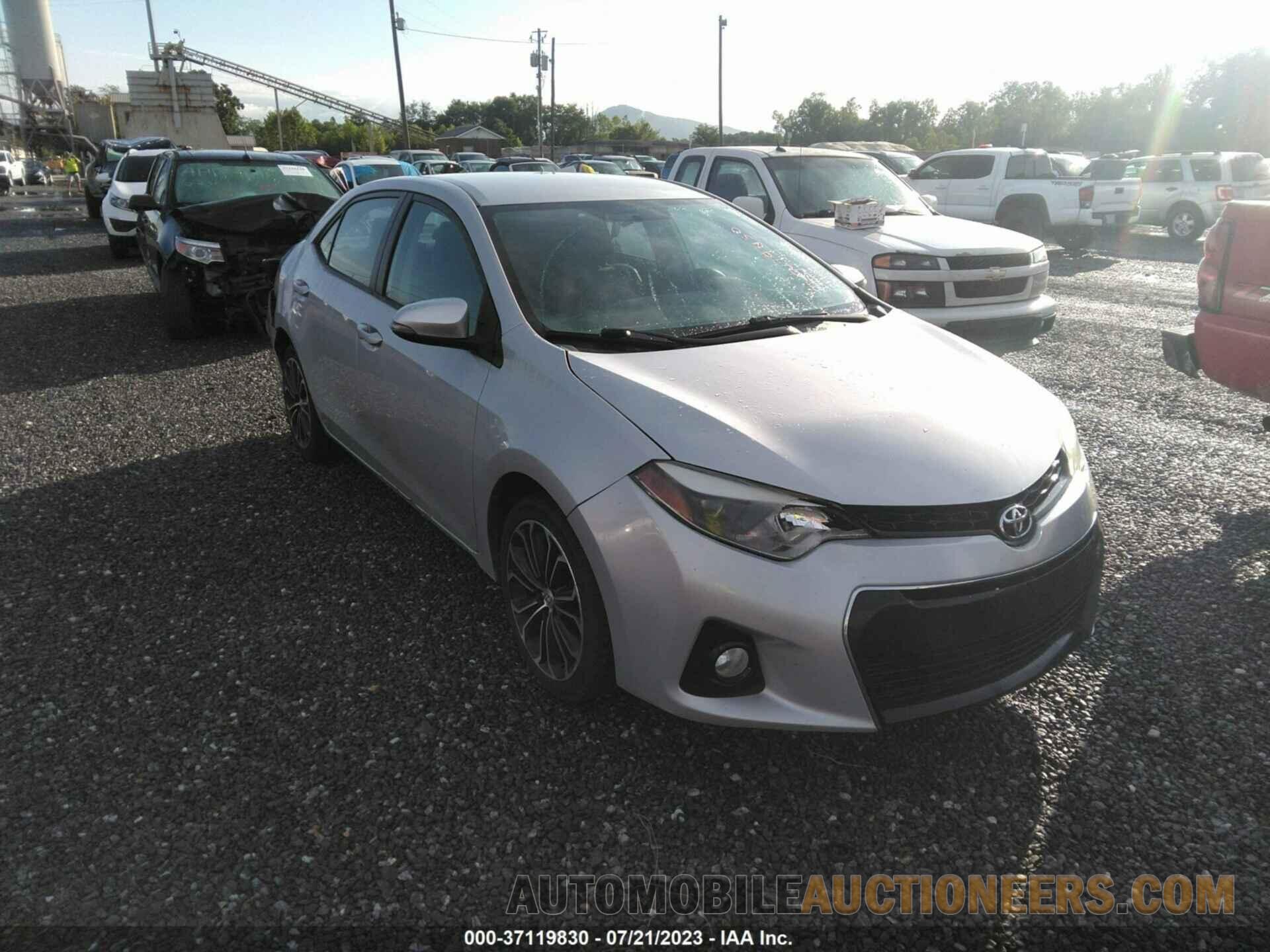 2T1BURHE7FC284808 TOYOTA COROLLA 2015