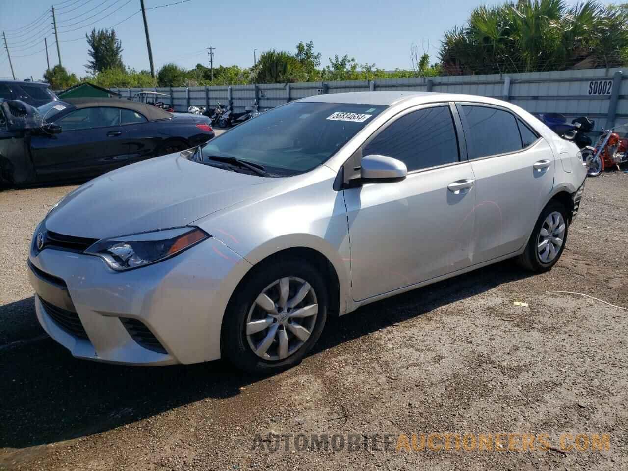 2T1BURHE7FC298160 TOYOTA COROLLA 2015