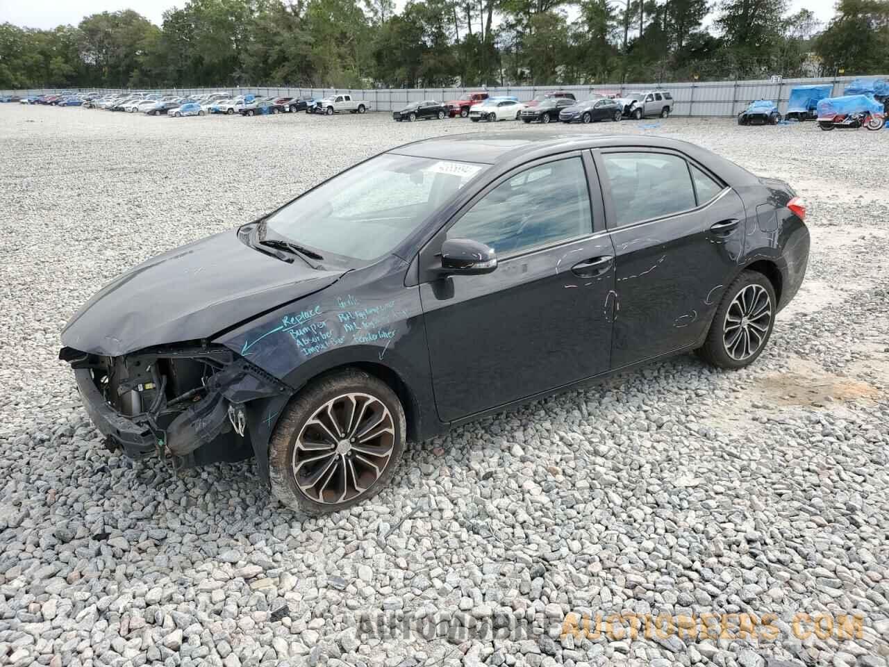 2T1BURHE7FC312185 TOYOTA COROLLA 2015