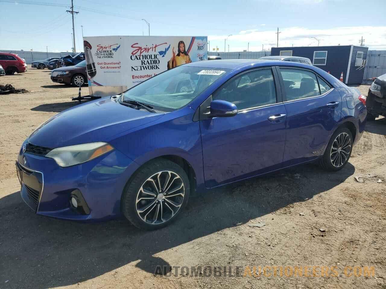 2T1BURHE7FC314308 TOYOTA COROLLA 2015