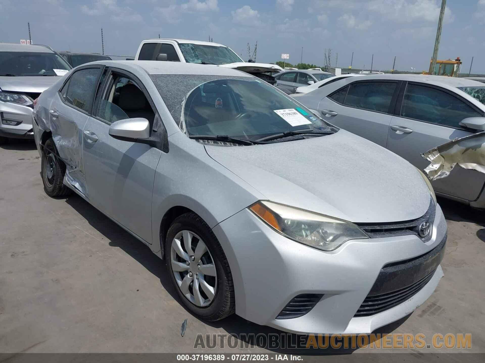 2T1BURHE7FC317659 TOYOTA COROLLA 2015