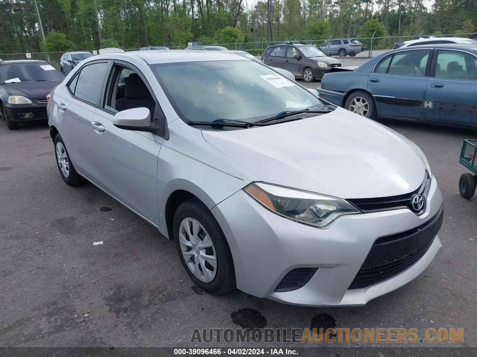 2T1BURHE7FC331142 TOYOTA COROLLA 2015